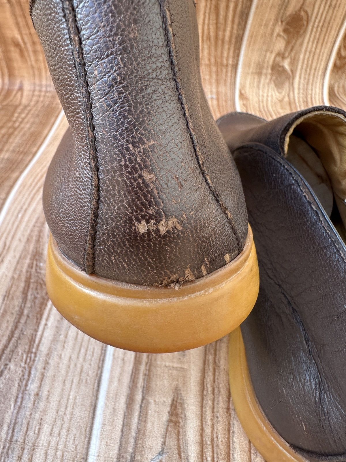 Loro Piana Loro Piana Open Walk Leather Boots Size US 9 / EU 42 - 12 Thumbnail