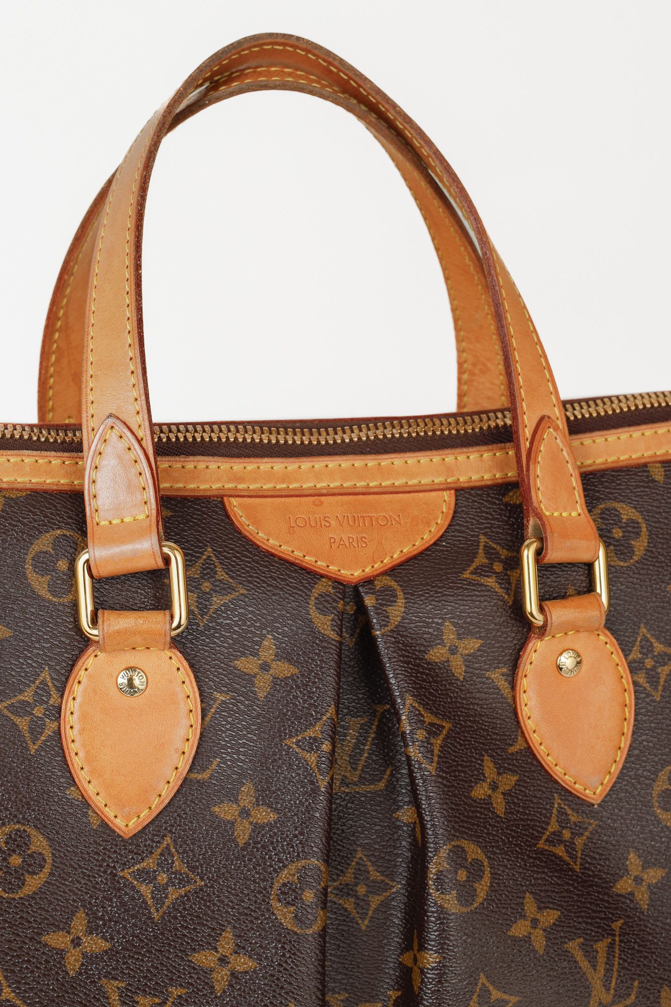 Louis Vuitton Louis Vuitton Monogram Canvas Brown Palermo PM Bag Size ONE SIZE - 6 Thumbnail