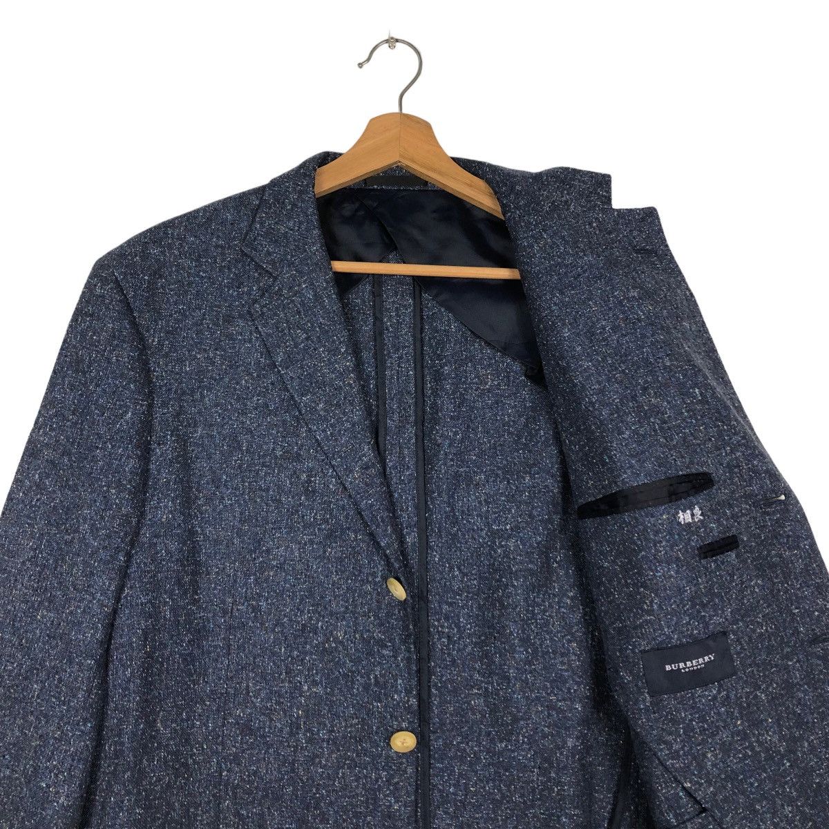 Burberry 🔥Vintage Wool Work Jacket Burberry London Double Breast Size US L / EU 52-54 / 3 - 12 Thumbnail