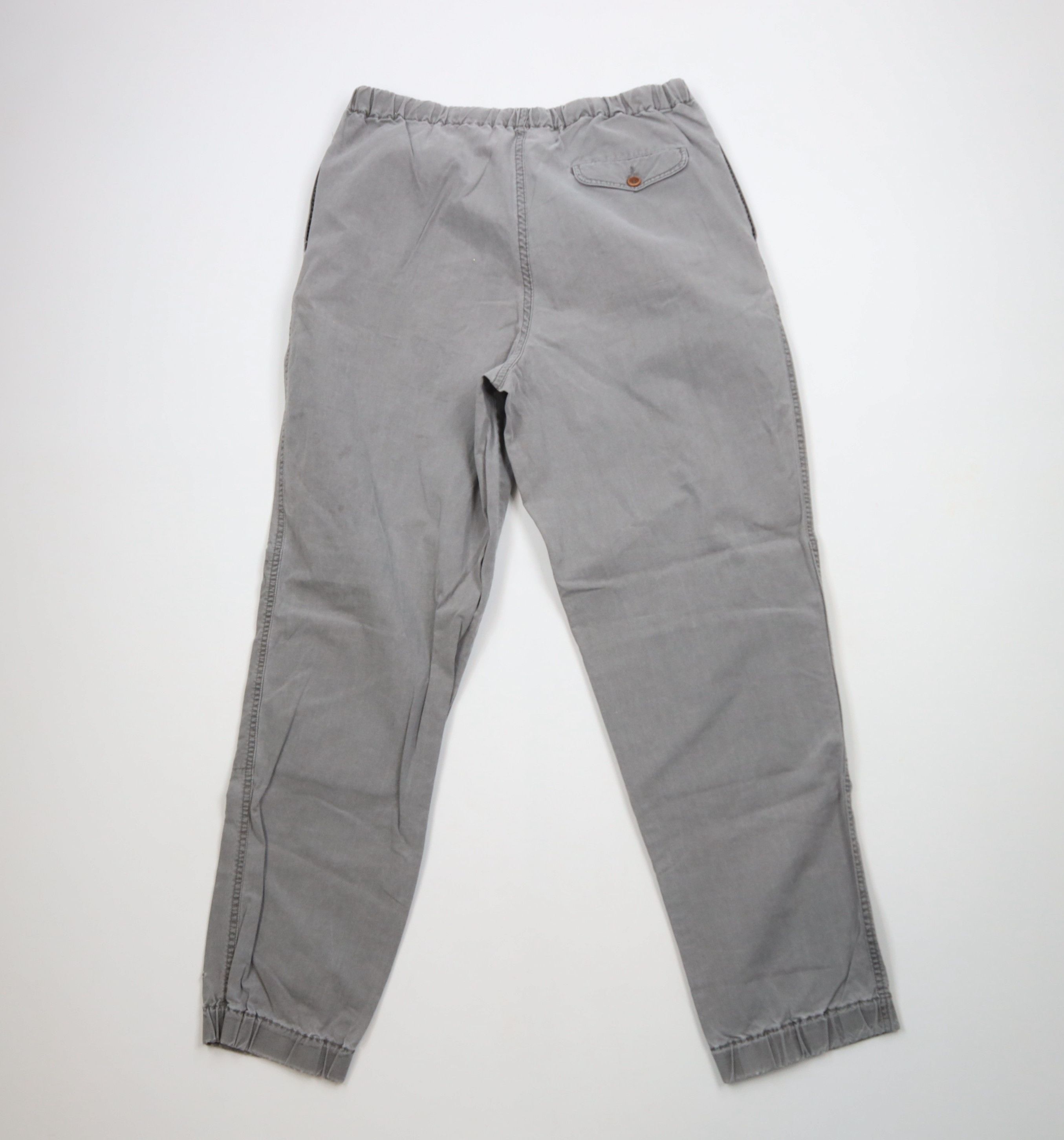Vintage Vintage 90s Streetwear Stonewash Belted Joggers Pants Gray Size US 36 / EU 52 - 11 Thumbnail