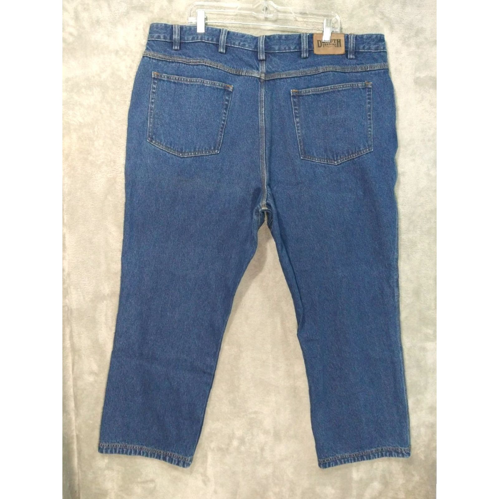 Duluth Trading Company Duluth Trading Co. Jeans Mens 46x30 Blue Denim 5-Pocket Ballroom Relaxed Fit Straight Leg Size US 30 / EU 46 - 2 Thumbnail