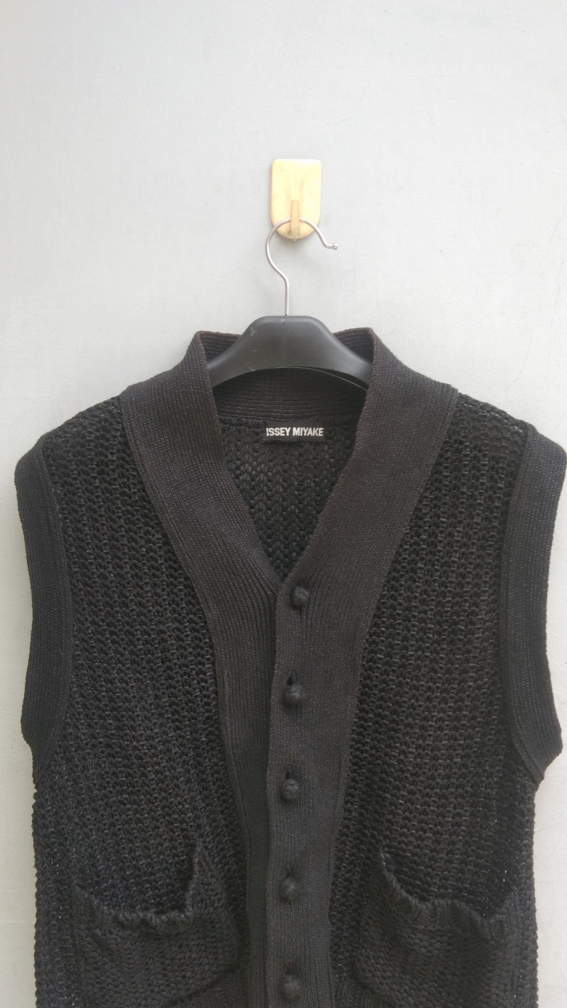 Issey Miyake Issey miyake 2 pocket black vest Size M / US 6-8 / IT 42-44 - 2 Thumbnail