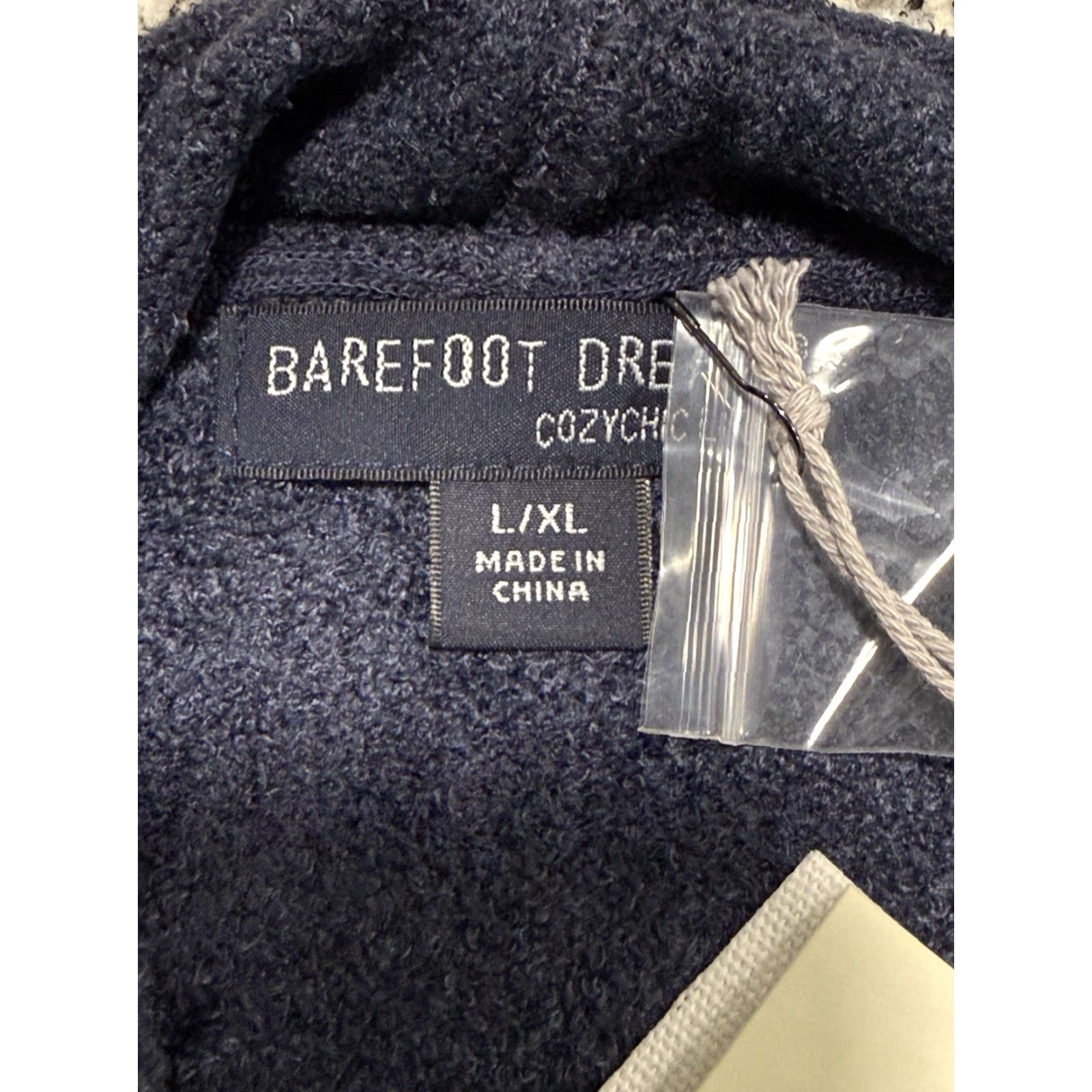 Vintage Barefoot Dreams CozyChic Lite Island Wrap Cardigan Indigo Sz Large X-Large Size L / US 10 / IT 46 - 3 Thumbnail
