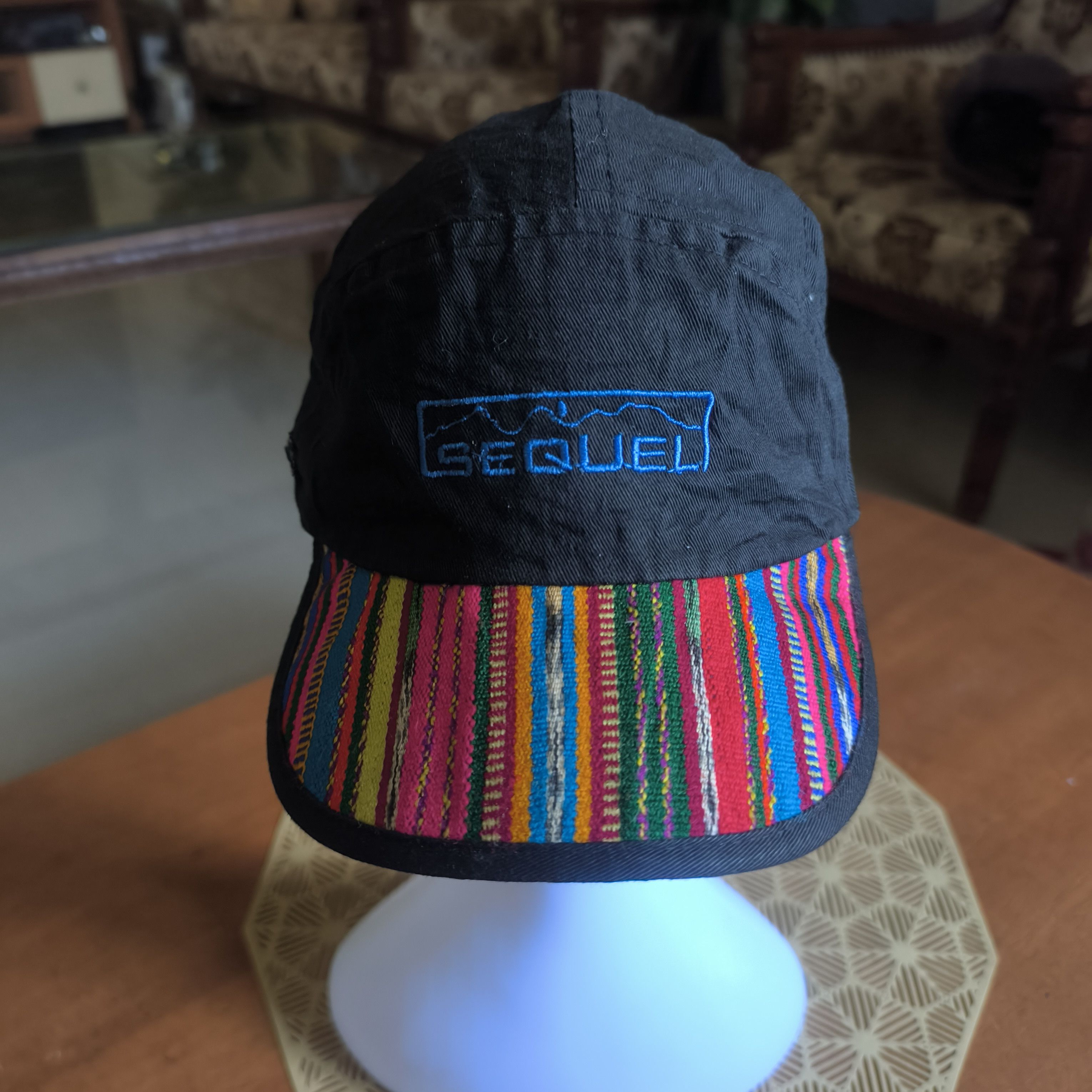 Other VINTAGE SEQUEL FIVE PANEL CAP AZTEC design Size ONE SIZE - 2 Thumbnail