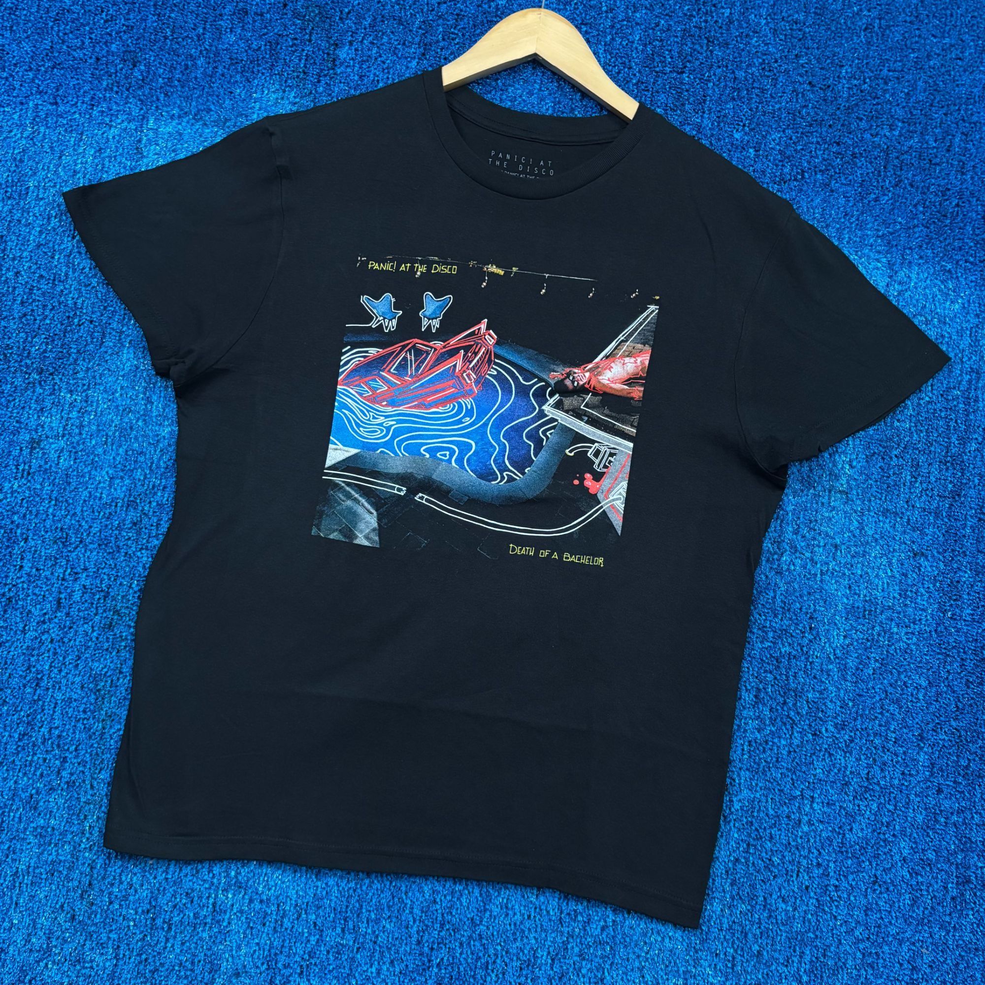 Band Tees Panic at the Disco Death of a Bachelor Album Cover Art Tee M Size US M / EU 48-50 / 2 - 3 Thumbnail