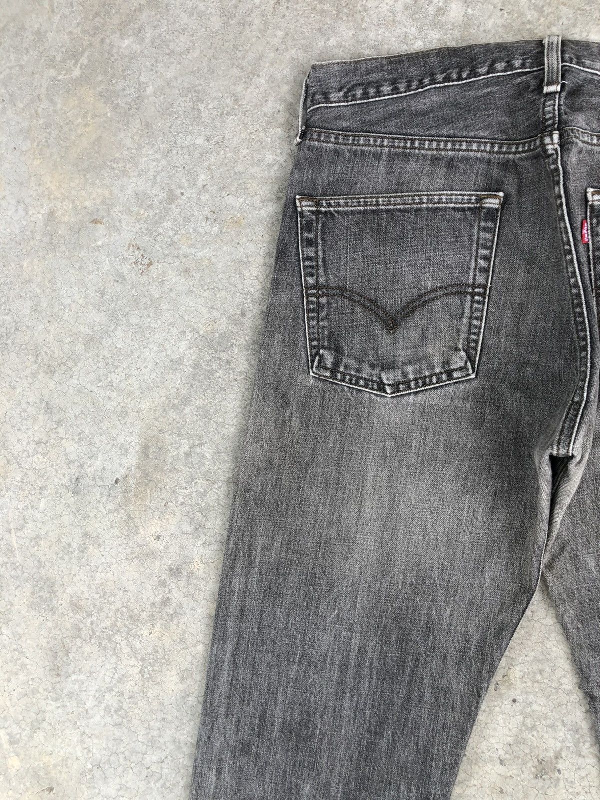 Levi's Vintage Levis 505 Distressed Denim Made in japan Size US 33 - 9 Thumbnail