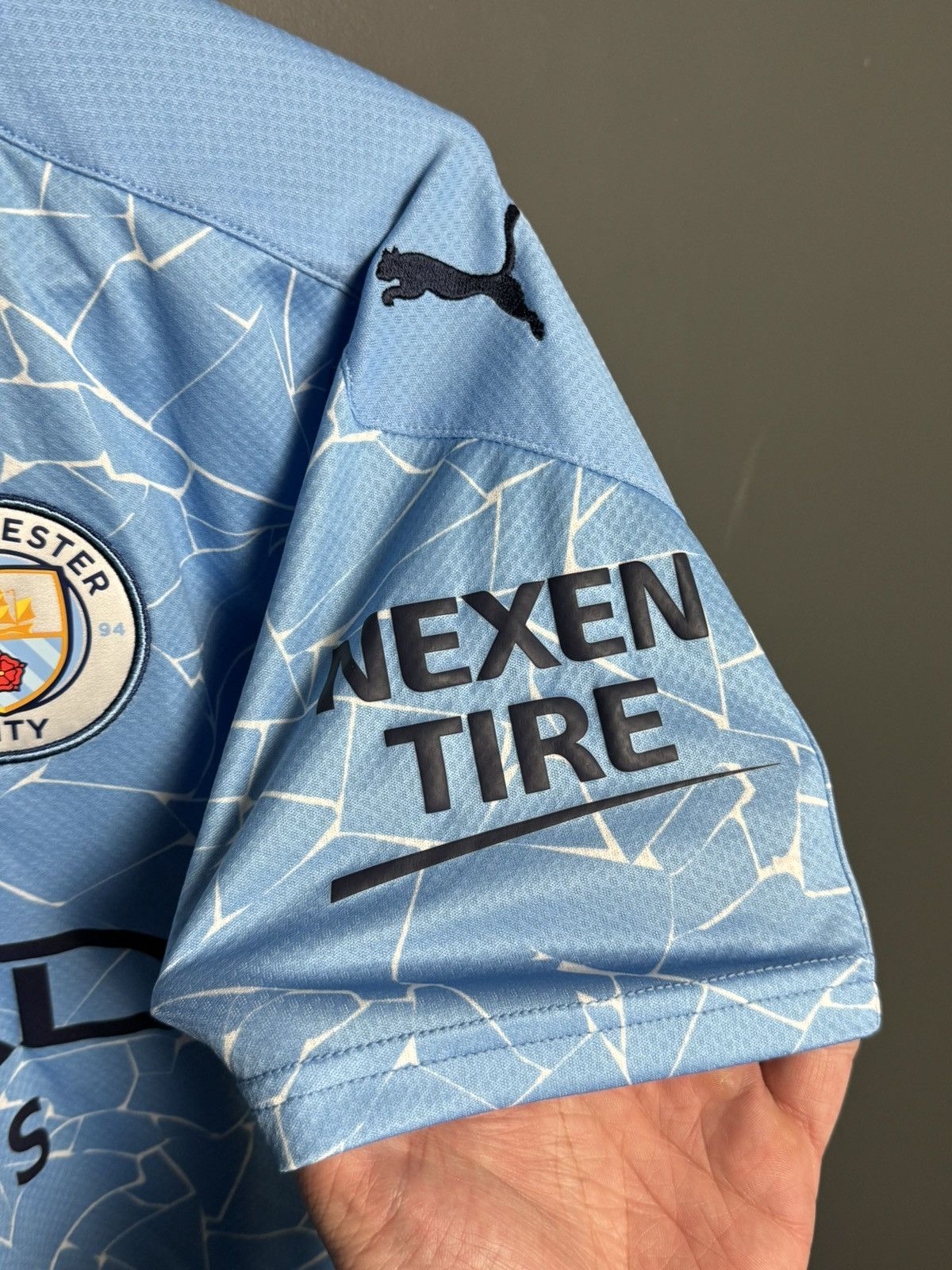 Puma Manchester City 20/21 Home Football Jersey Size US S / EU 44-46 / 1 - 5 Thumbnail