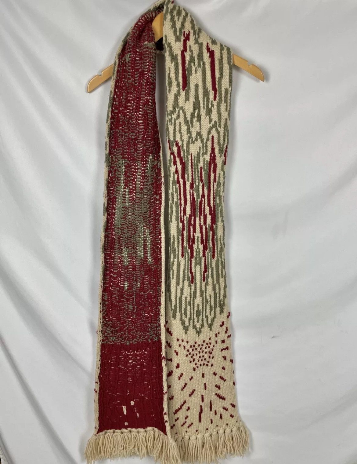 Maison Margiela Maison Martin Margiela Overized Chunky Knit Scarf Italy Size ONE SIZE - 2 Thumbnail