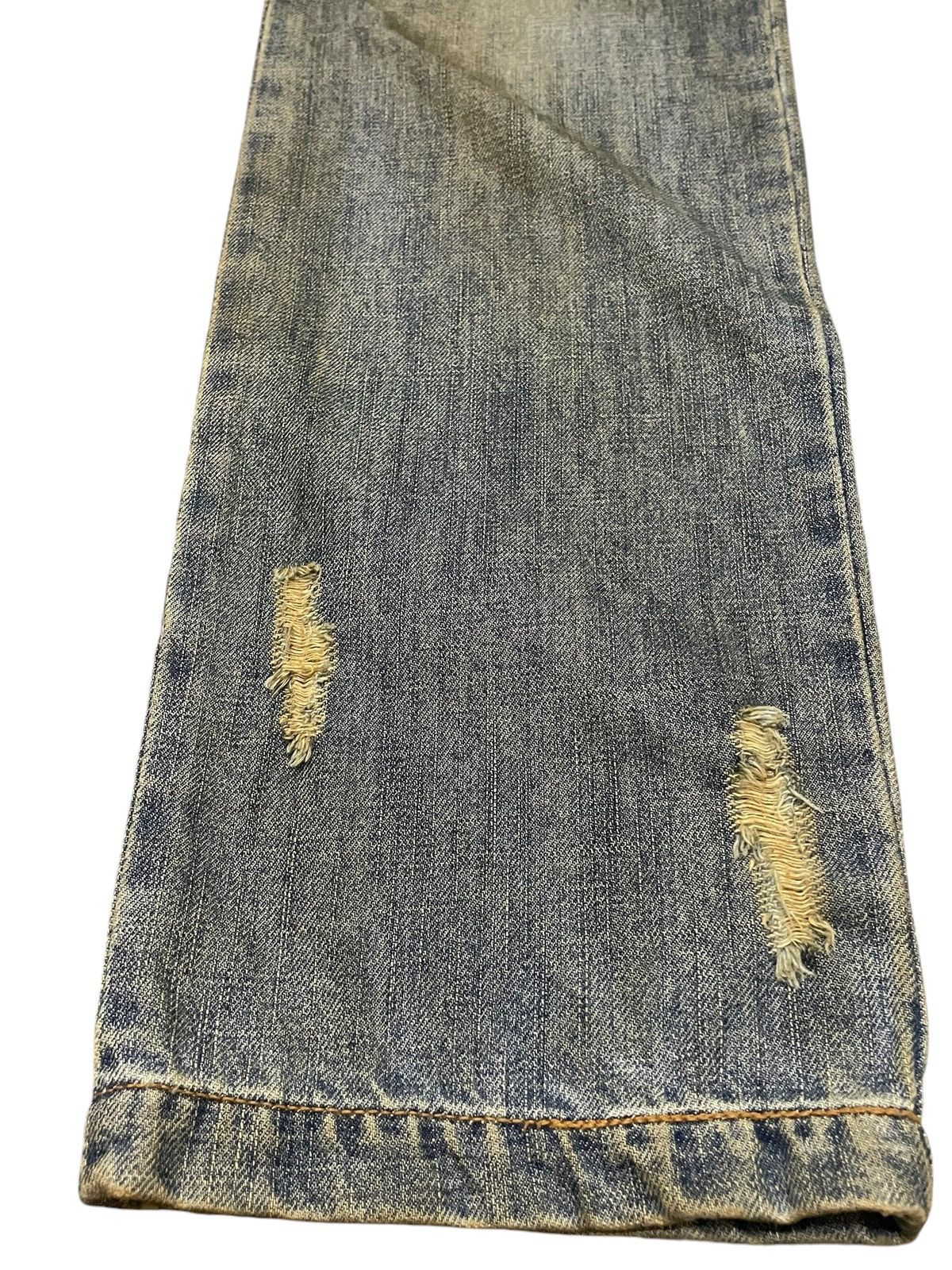 Hysteric Glamour × Japanese Brand × No Future No Future Japanese Punk Mud Wash Distressed Jeans Size US 29 - 14 Thumbnail