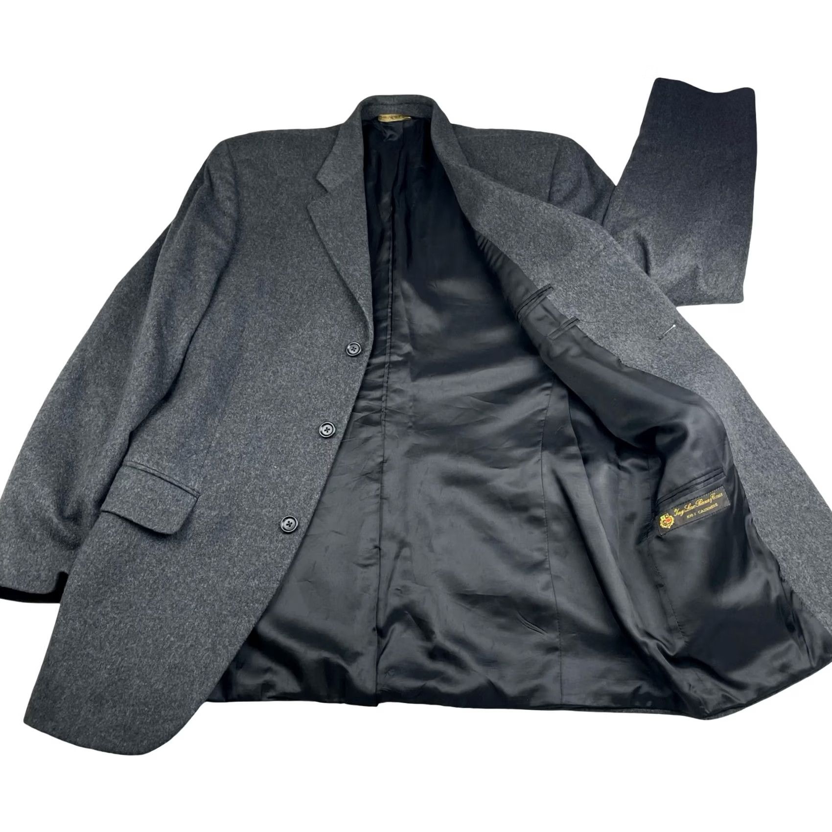 Loro Piana Loro Piana Blazer Shirt? No, Loro Piana Men's Sagewood 100% Cashmere Gray 3-Button Blazer 42 Long US Mens Jacket Knit? Size 42R - 3 Thumbnail