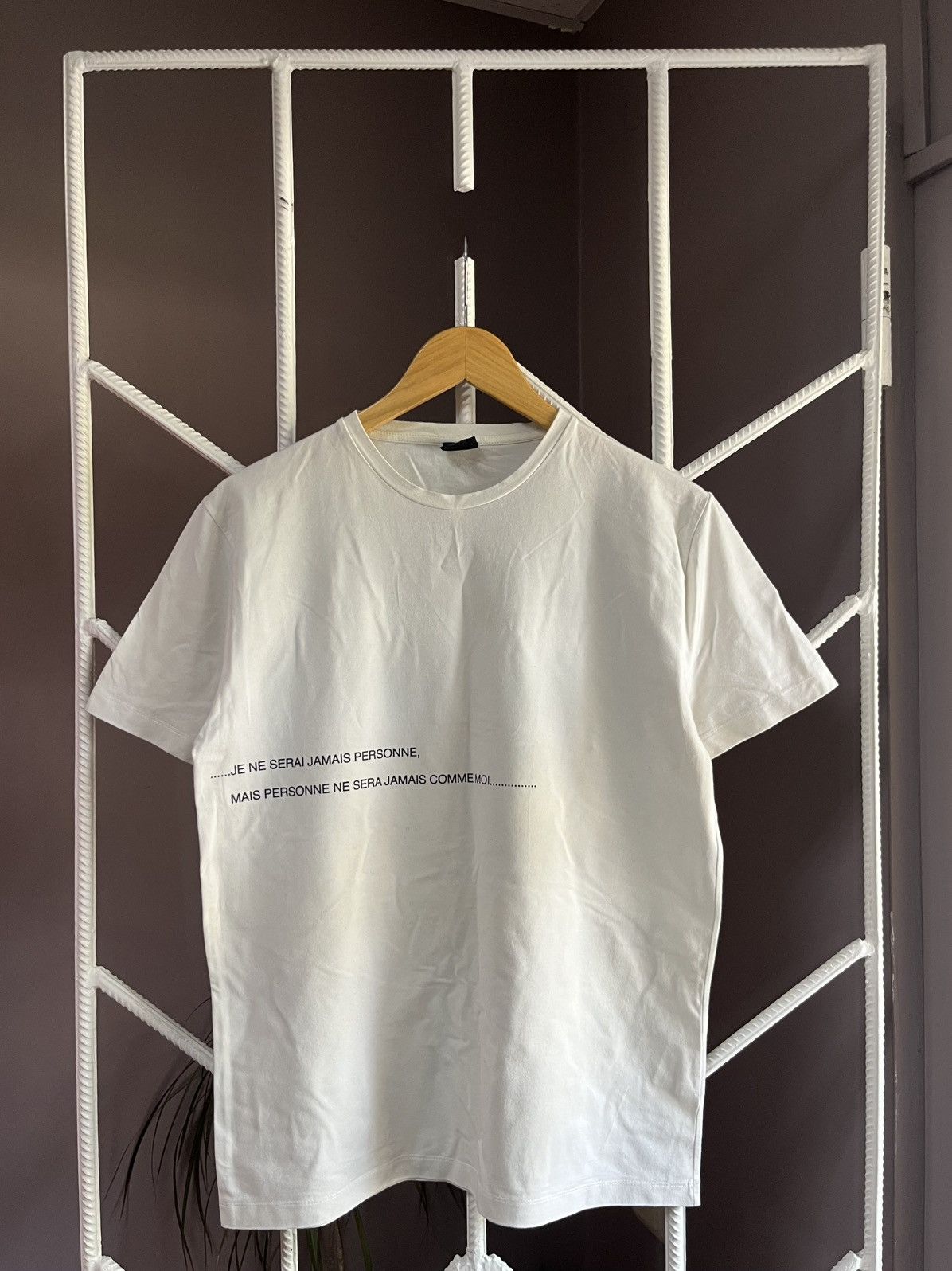 Gianfranco Ferre Vintage Gianfranco Ferre Letter Tee Size US M / EU 48-50 / 2 - 1 Thumbnail
