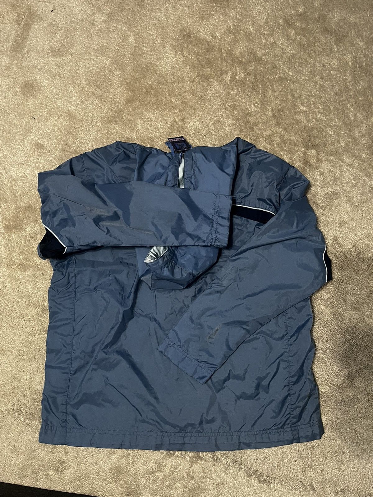 Nike Y2K blue Nike windbreaker Size US L / EU 52-54 / 3 - 3 Thumbnail