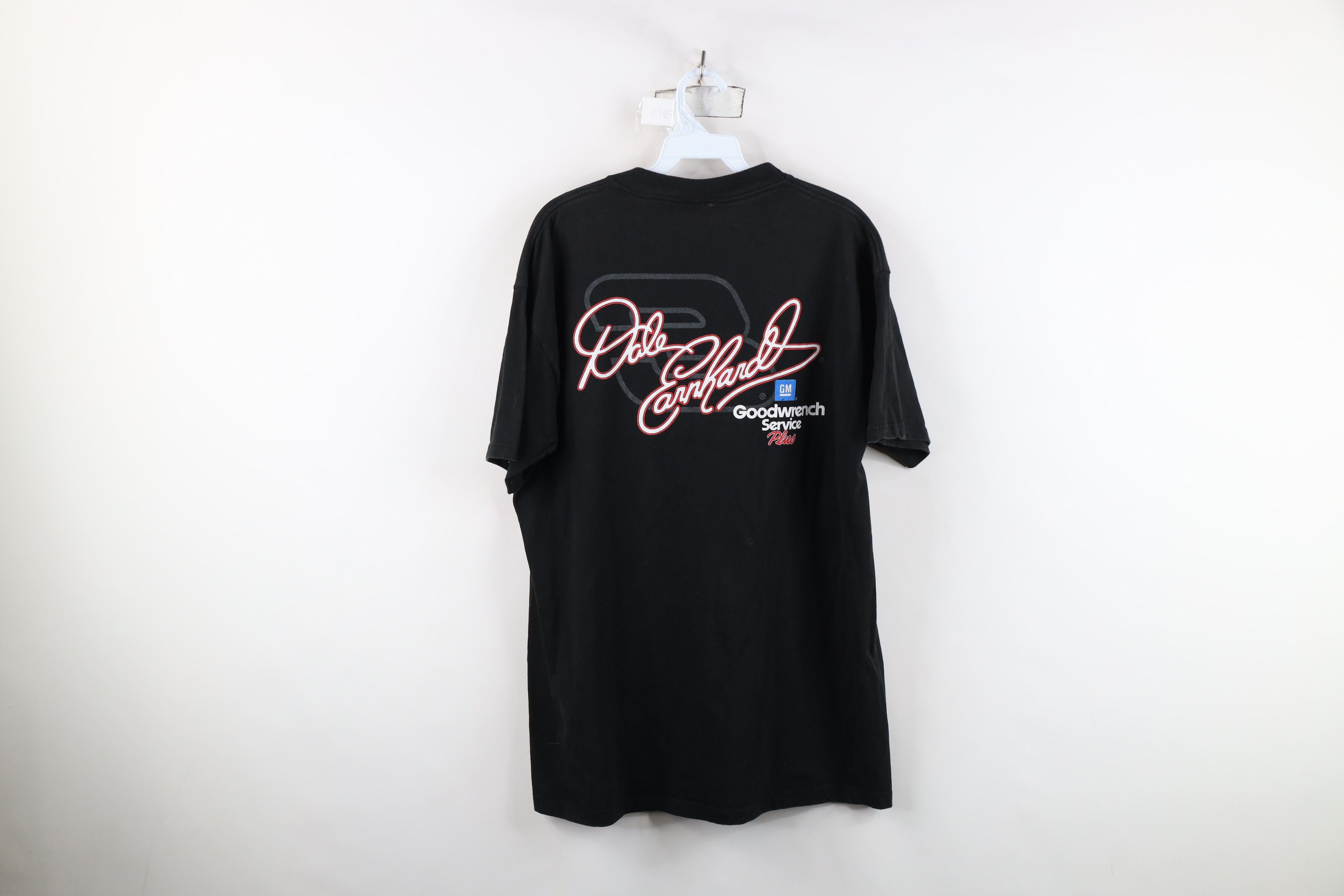 Vintage Vintage Y2K 2000 NASCAR Earnhardt Racing T-Shirt Black USA Size US L / EU 52-54 / 3 - 13 Thumbnail
