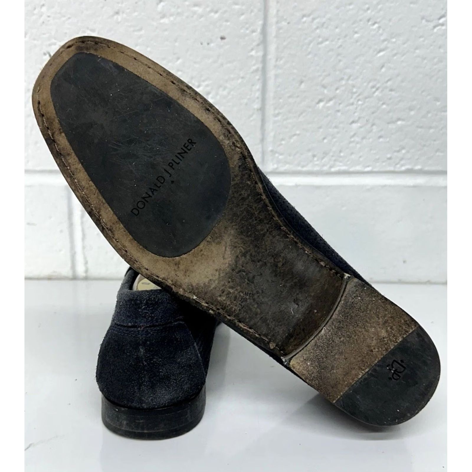 Donald Pliner Donald J Pliner Dacio Perf Sport Suede Loafers Navy Blue US 9.5 NWD Size US 10 / EU 43 - 6 Thumbnail