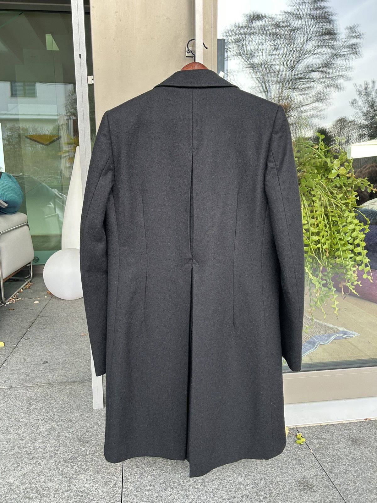 Rick Owens Rick Owens Virgin Wool Cashmere Trench Coat Size US L / EU 52-54 / 3 - 3 Thumbnail