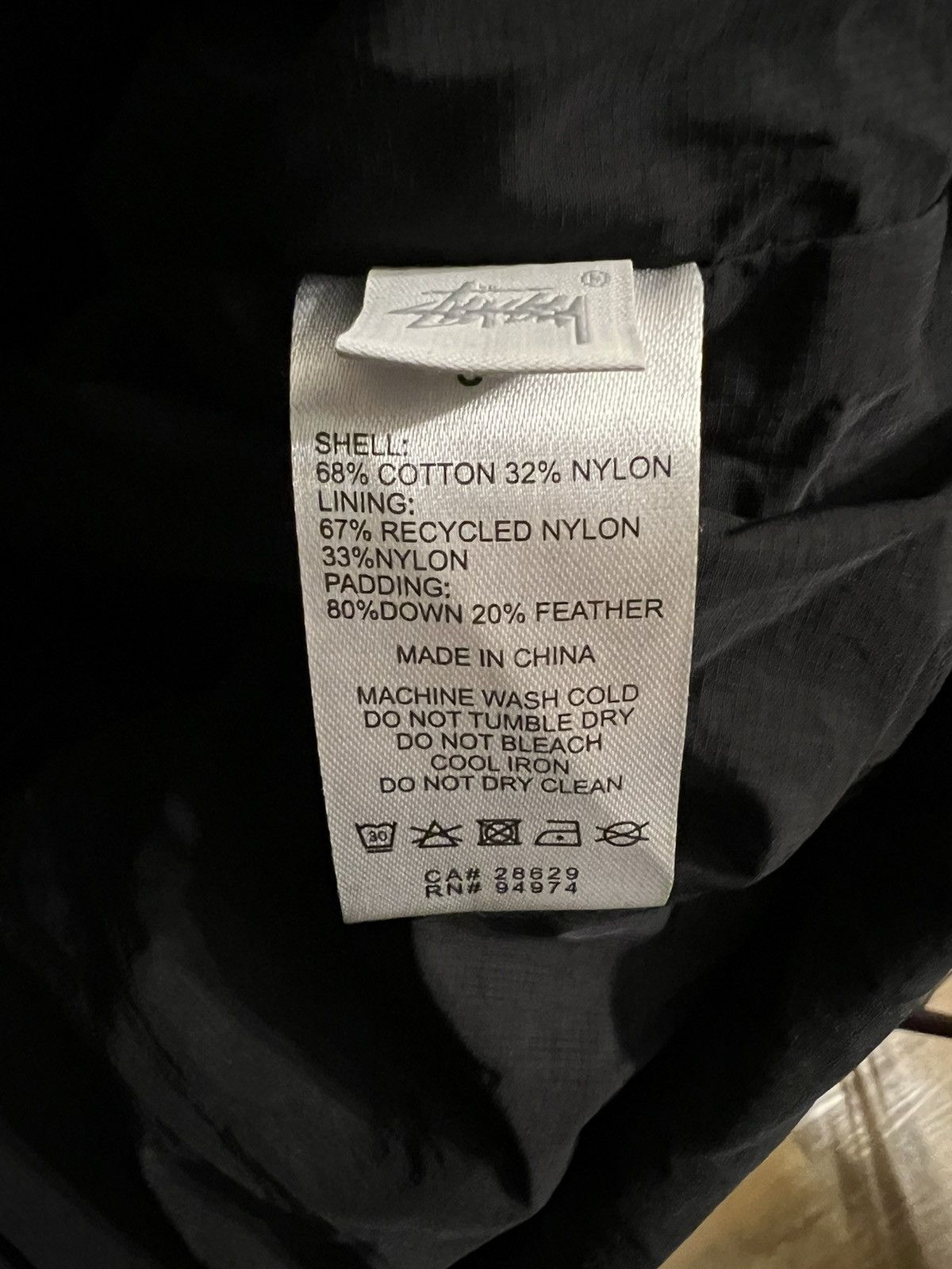 Stussy Stussy Ripstop Down Puffer Jacket Size US S / EU 44-46 / 1 - 5 Thumbnail