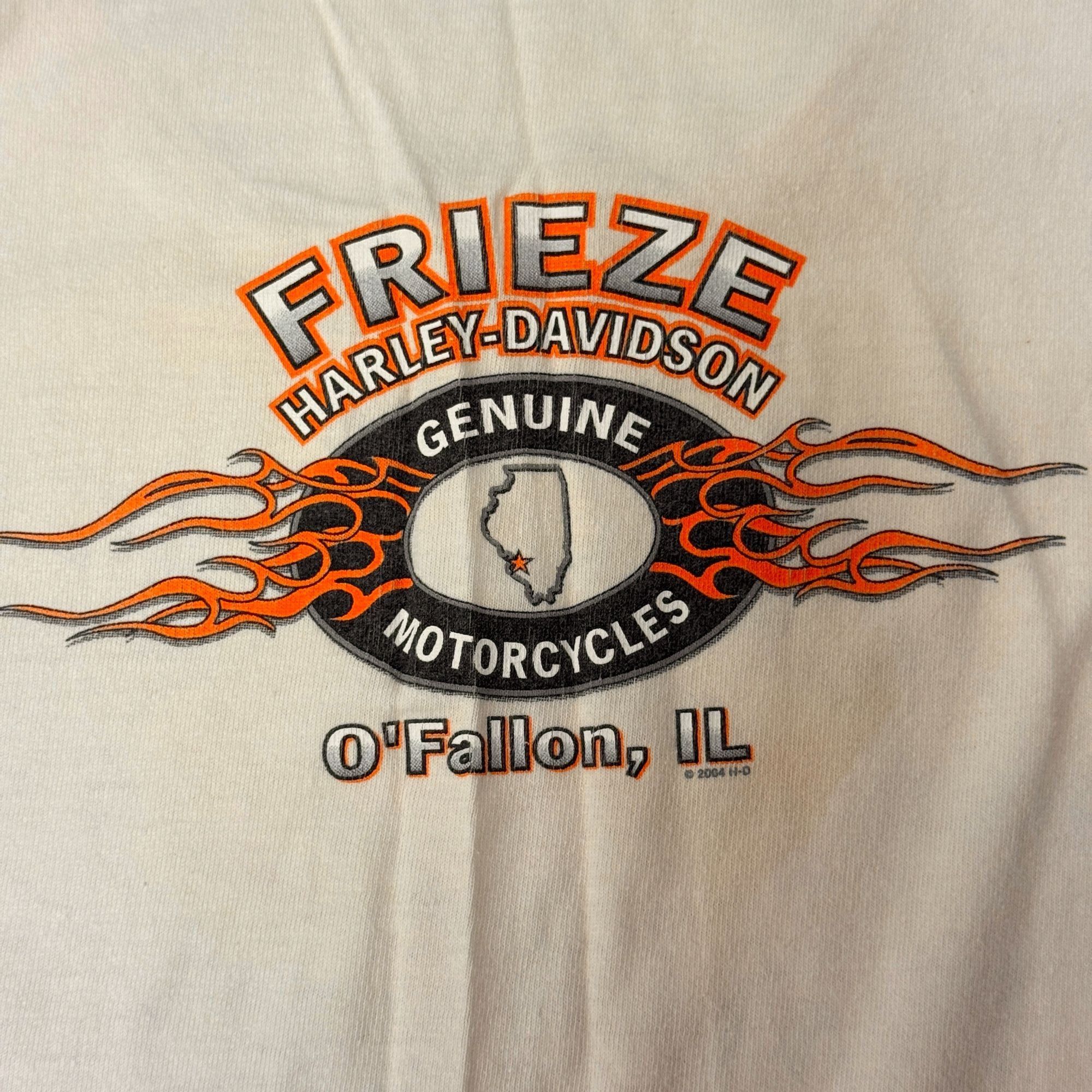 Harley Davidson FRIEZE O'Fallon IL Biker TANK TOP Motorcycle Muscle Shirt M Size US M / EU 48-50 / 2 - 9 Thumbnail