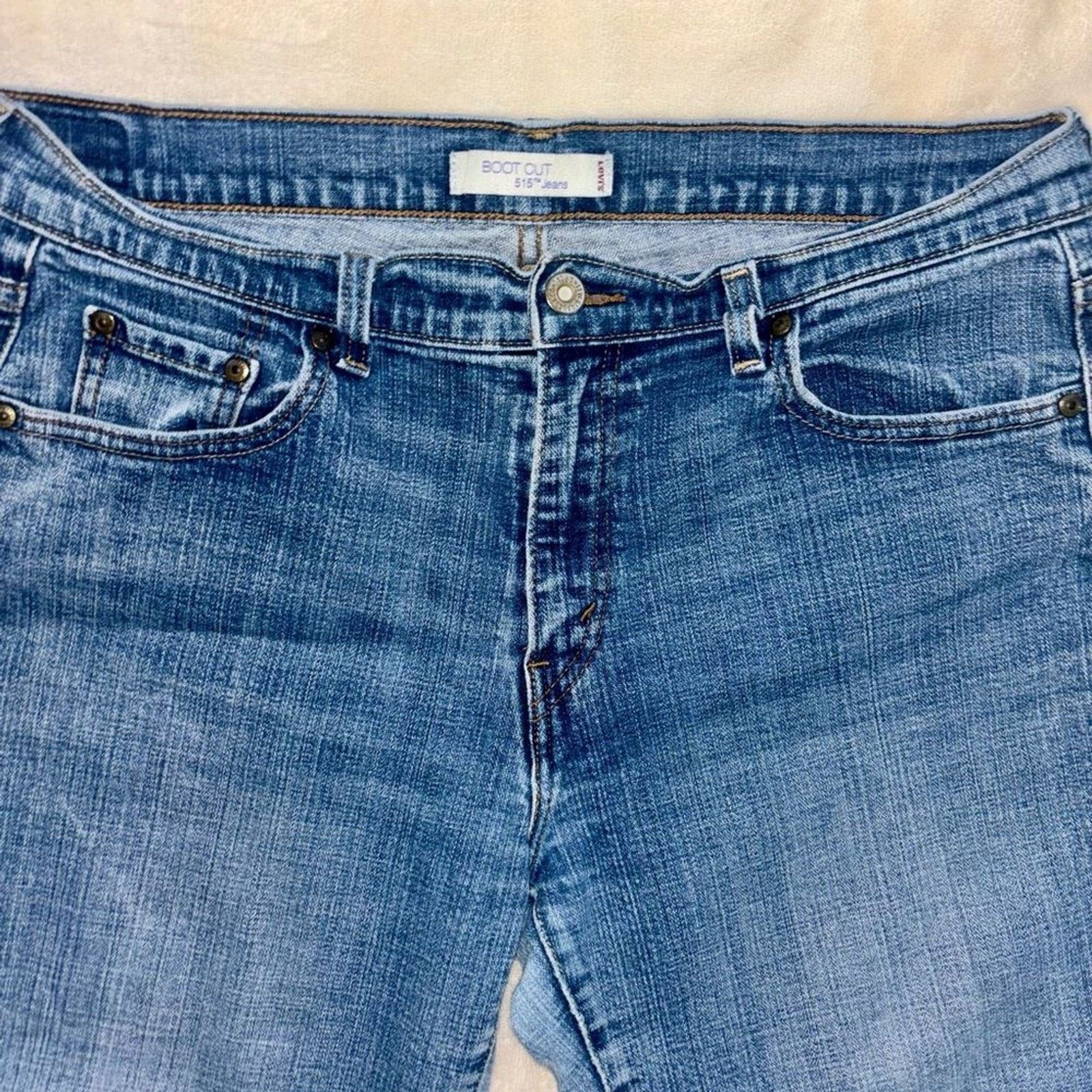 Levi's Levis 515 Bootcut Jeans 14 Short Size 36" / US 14 / IT 50 - 6 Thumbnail