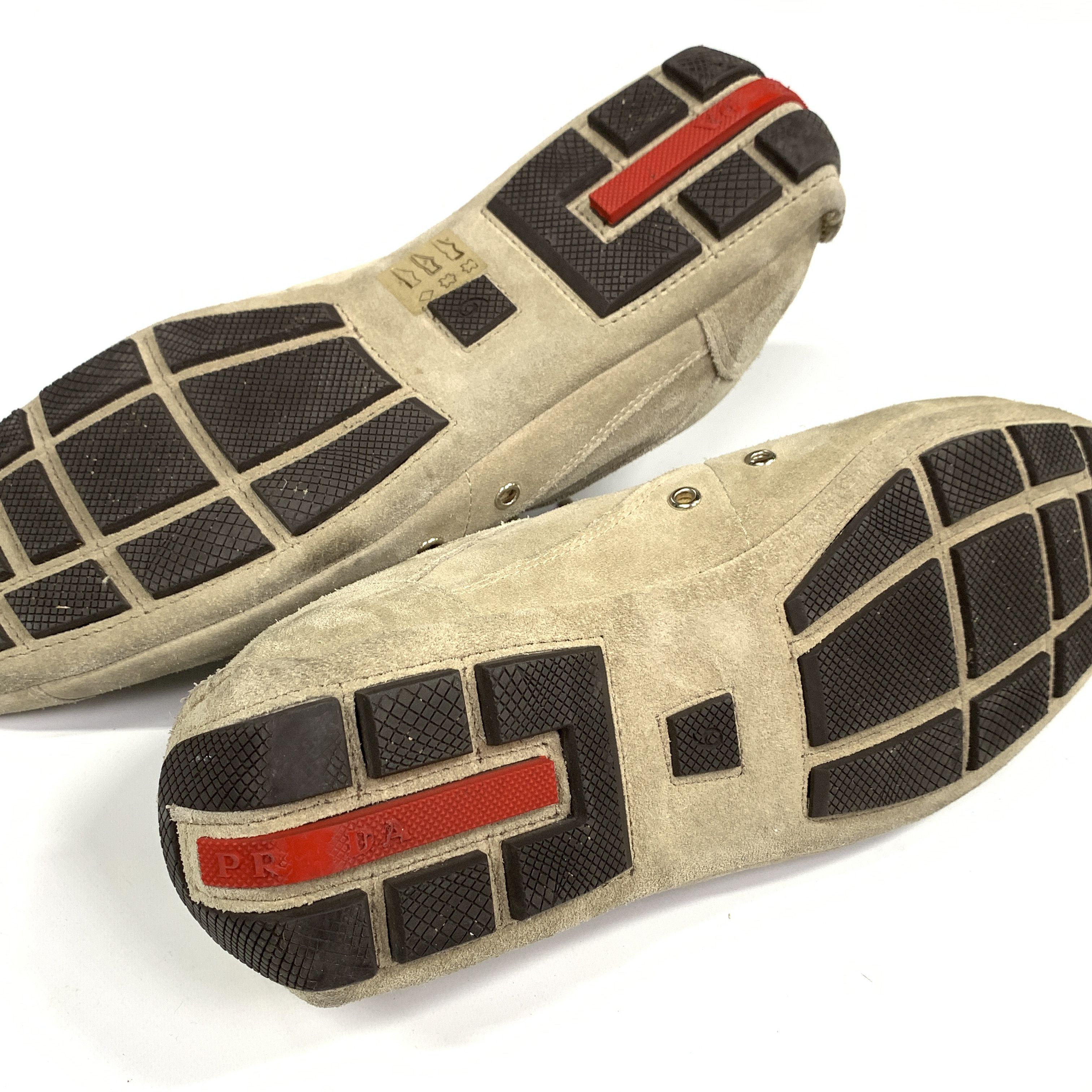 Prada Suede Car / Driving Shoes Size US 9.5 / EU 42-43 - 9 Thumbnail