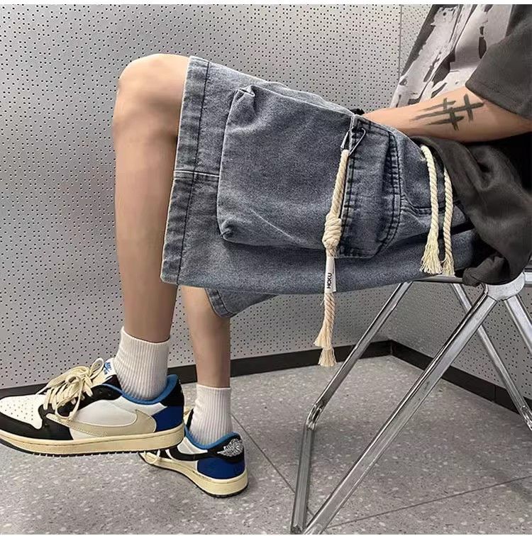 Japanese Brand × Jean Retro Loose Multi Pocket Jeans Size US 32 / EU 48 - 5 Thumbnail
