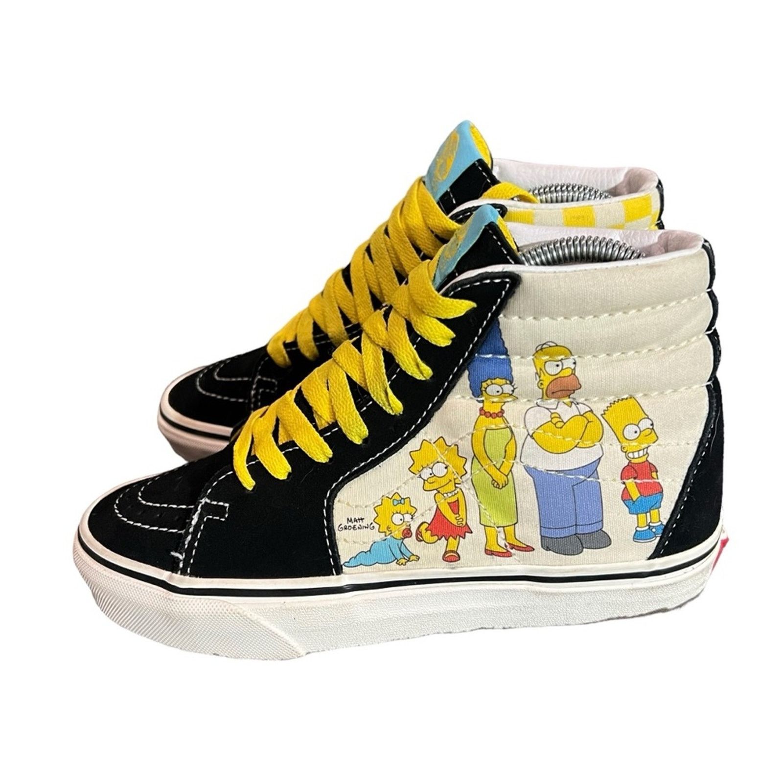Vans Vans x The Simpsons Sk8-Hi High Top Sneakers Multicolor Size US 5.5 / IT 35.5 - 5 Thumbnail