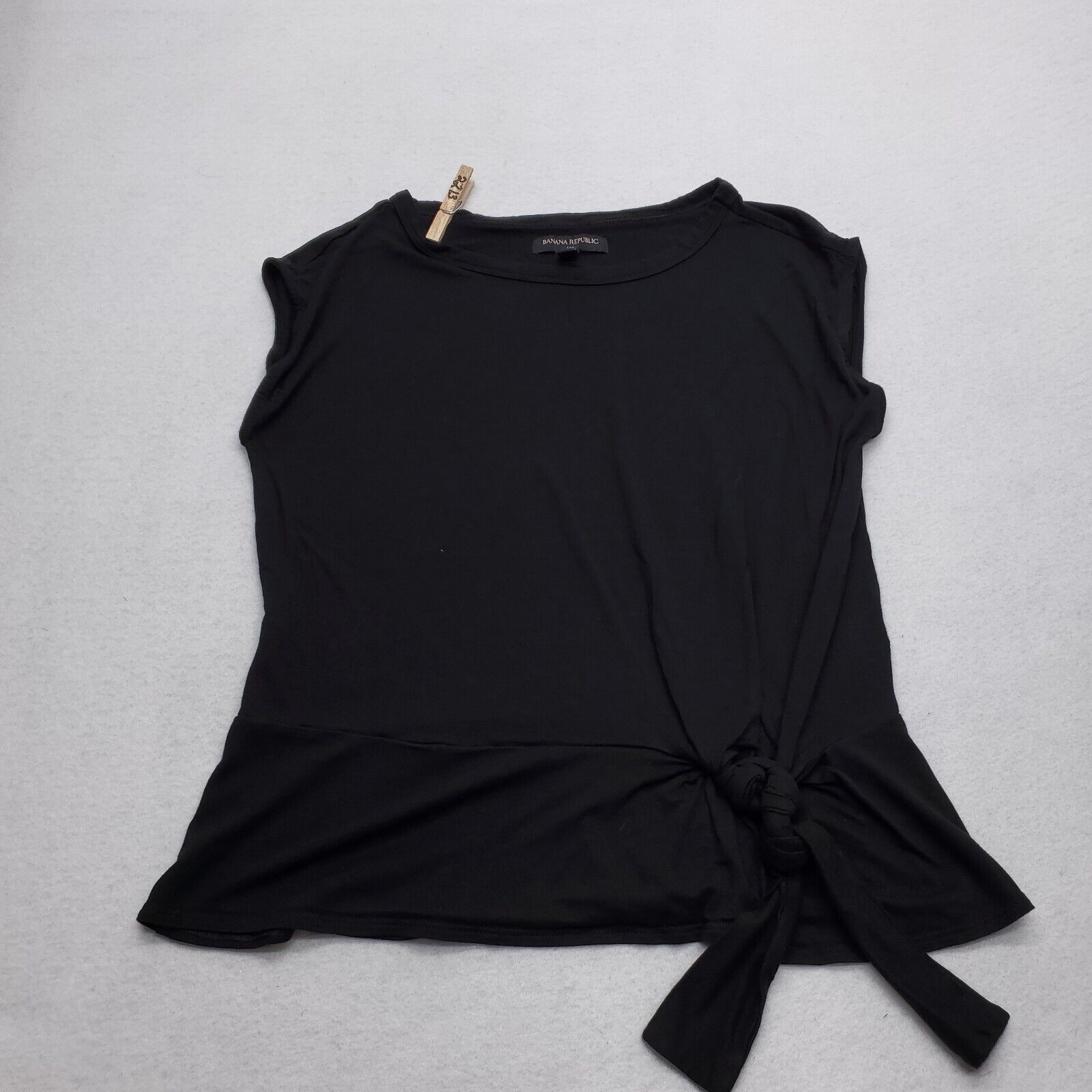 Banana Republic Banana Republic Casual Pullover Blouse Womens Size XS Black Size XS / US 0-2 / IT 36-38 - 2 Thumbnail