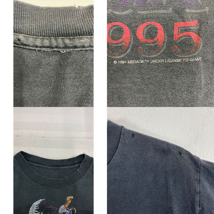 Vintage Vintage Megadeth Youthanasia World Tour TShirt Size Medium