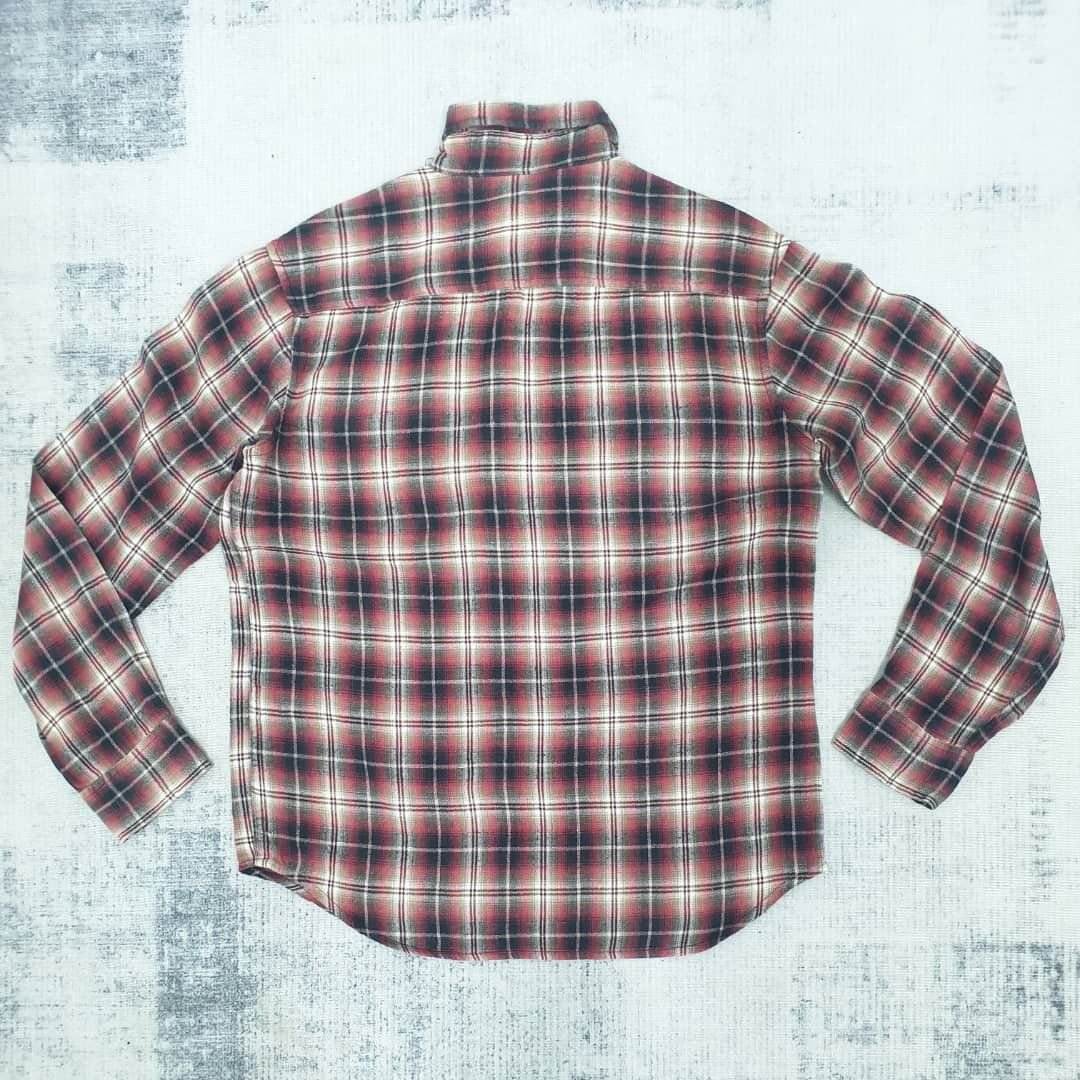 Japanese Brand Bicol bird checkered Japanese flannel shirt Size US M / EU 48-50 / 2 - 7 Thumbnail