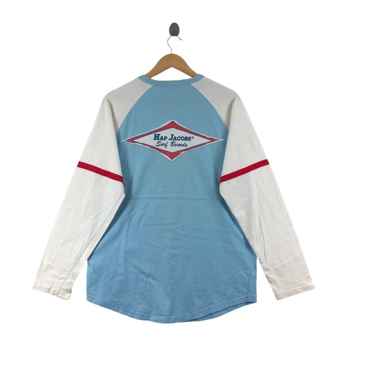 Other Vintage HAP JACOBS Surf Boards Long Sleeve Tee Surfing Size US L / EU 52-54 / 3 - 3 Thumbnail