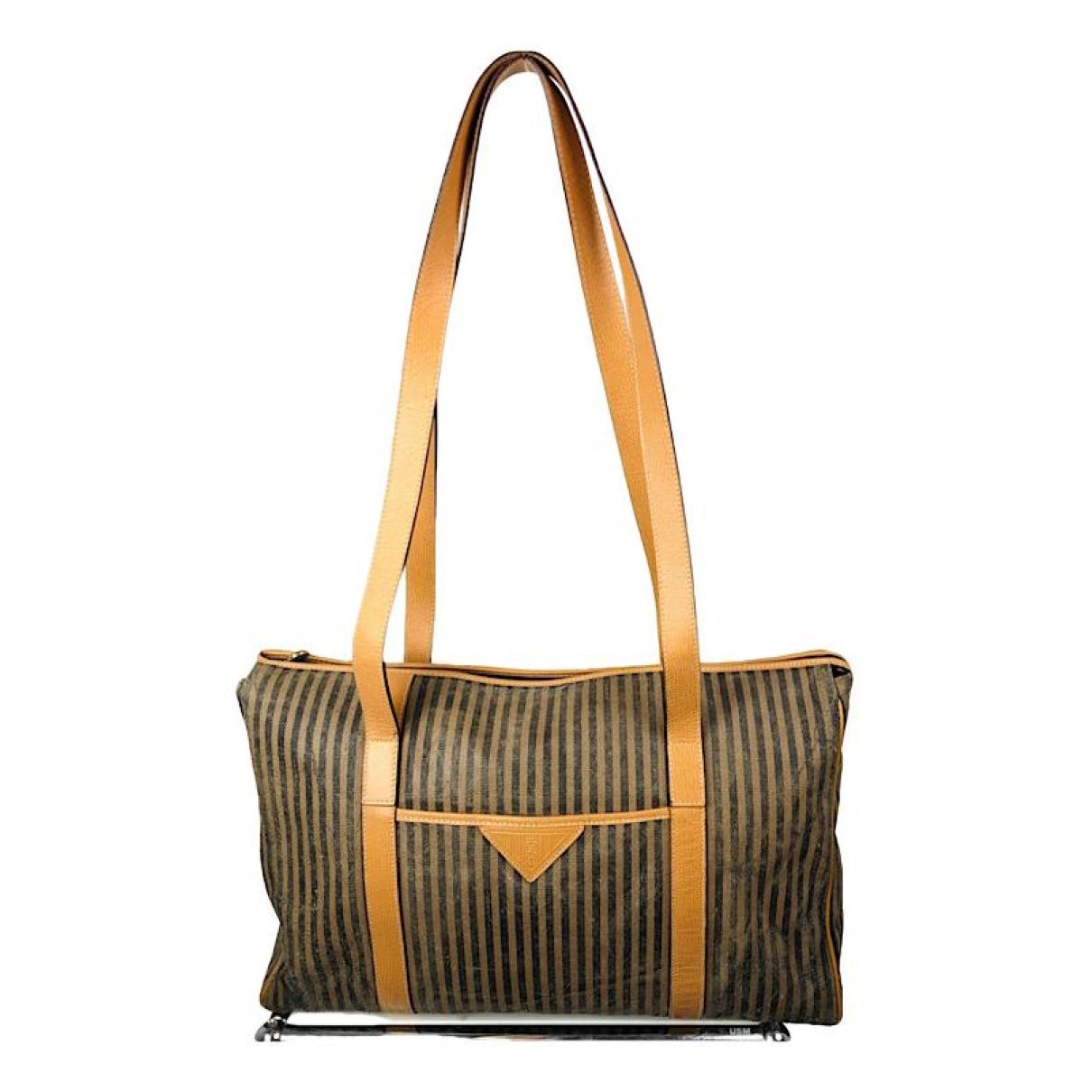 Fendi Baguette Brown Leather Handbag Size ONE SIZE - 1 Thumbnail