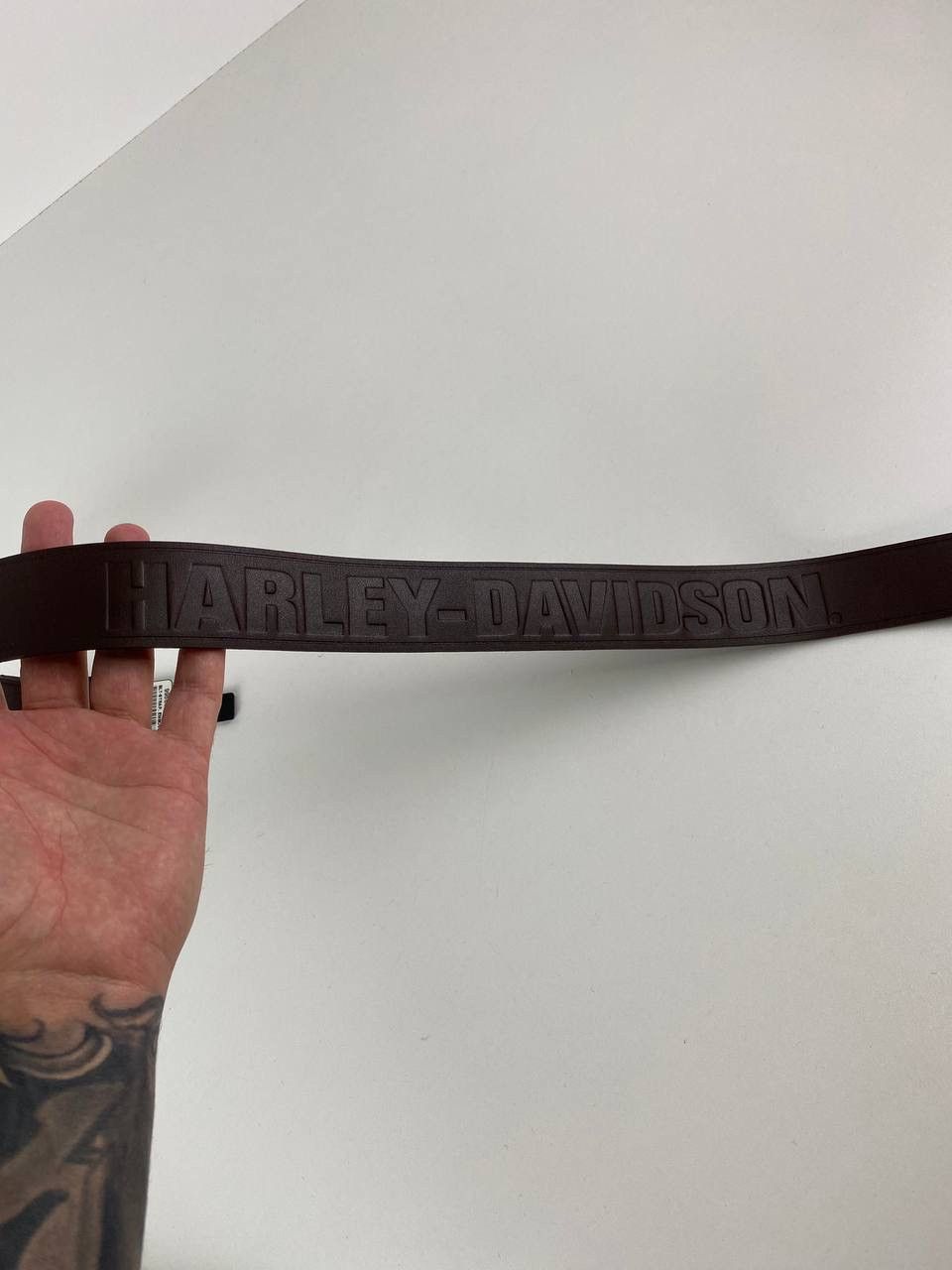Harley Davidson × Vintage Harley Davidson leather belt Size ONE SIZE - 6 Thumbnail