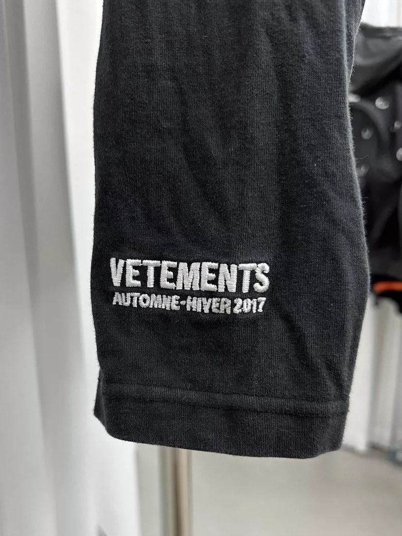 Vetements Vetements 17AW Padded Shoulder Gun Target Short-Sleeved T- Size US XS / EU 42 / 0 - 4 Thumbnail