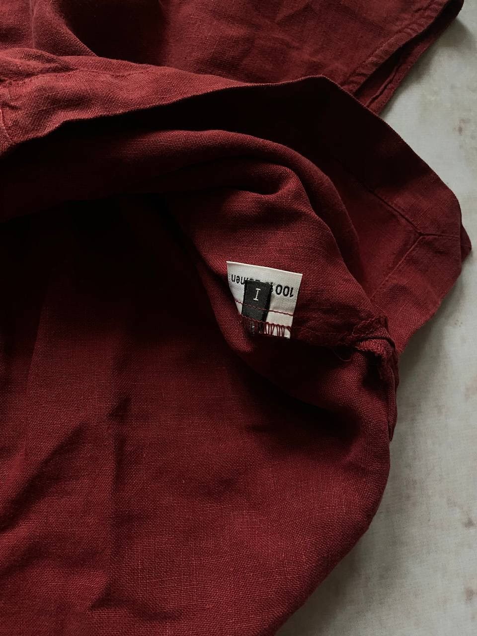 Japanese Brand × OSKA Vintage Oska Flax Linen T-Shirt 90s Japanese Rare Size L / US 10 / IT 46 - 4 Thumbnail