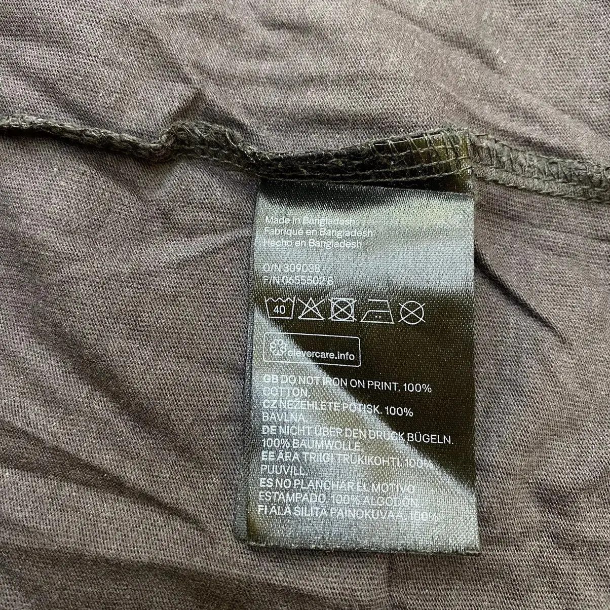 H&M H&M LOGG ATARI Natural Sun Faded Distress Design Tee Shirt Size L / US 10 / IT 46 - 8 Thumbnail
