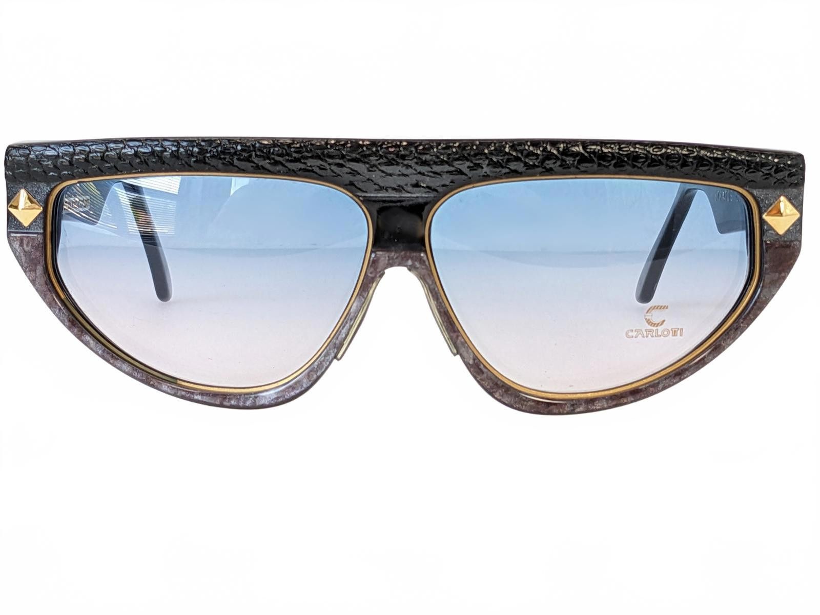 Other Claudia Carlotti France Stratos CC21 Snake Sunglasses Black Size ONE SIZE - 1 Thumbnail