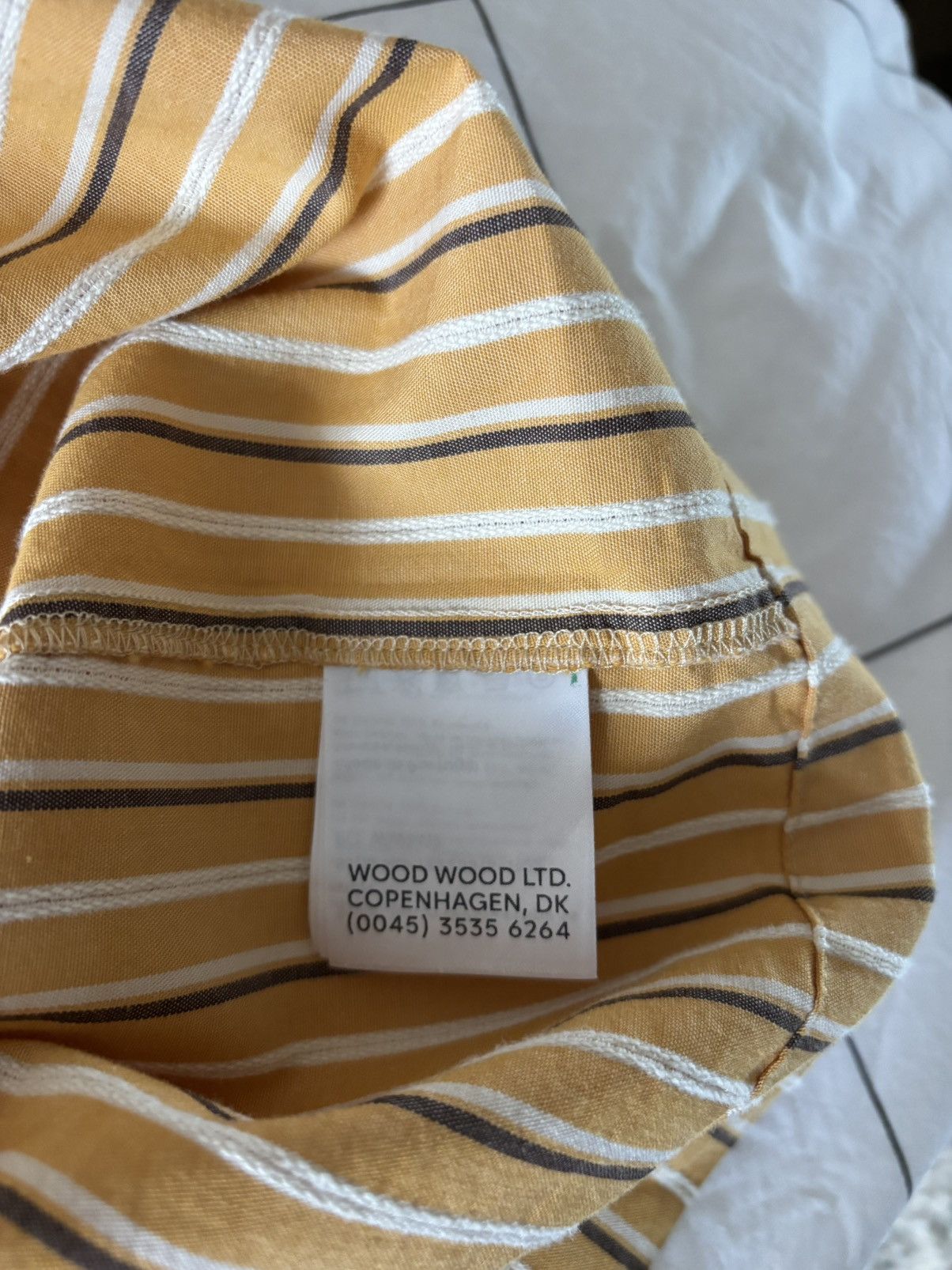 Wood Wood Wood Wood Japan Johan dobby stripe Cuban shirt. Size US M / EU 48-50 / 2 - 9 Thumbnail