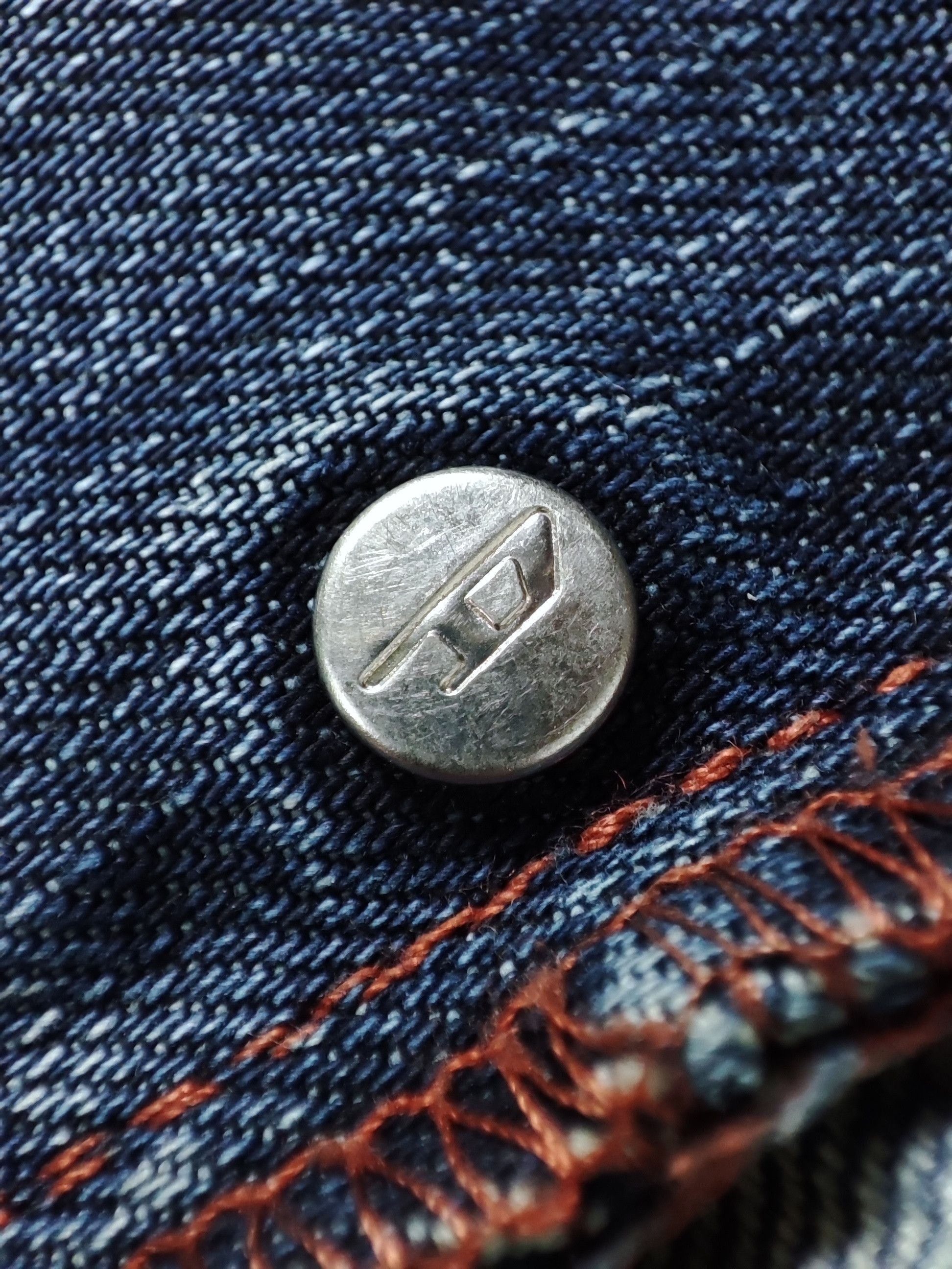 Diesel Diesel Moorix Washed Straight Damaged Denim Pants Size US 30 / EU 46 - 21 Thumbnail