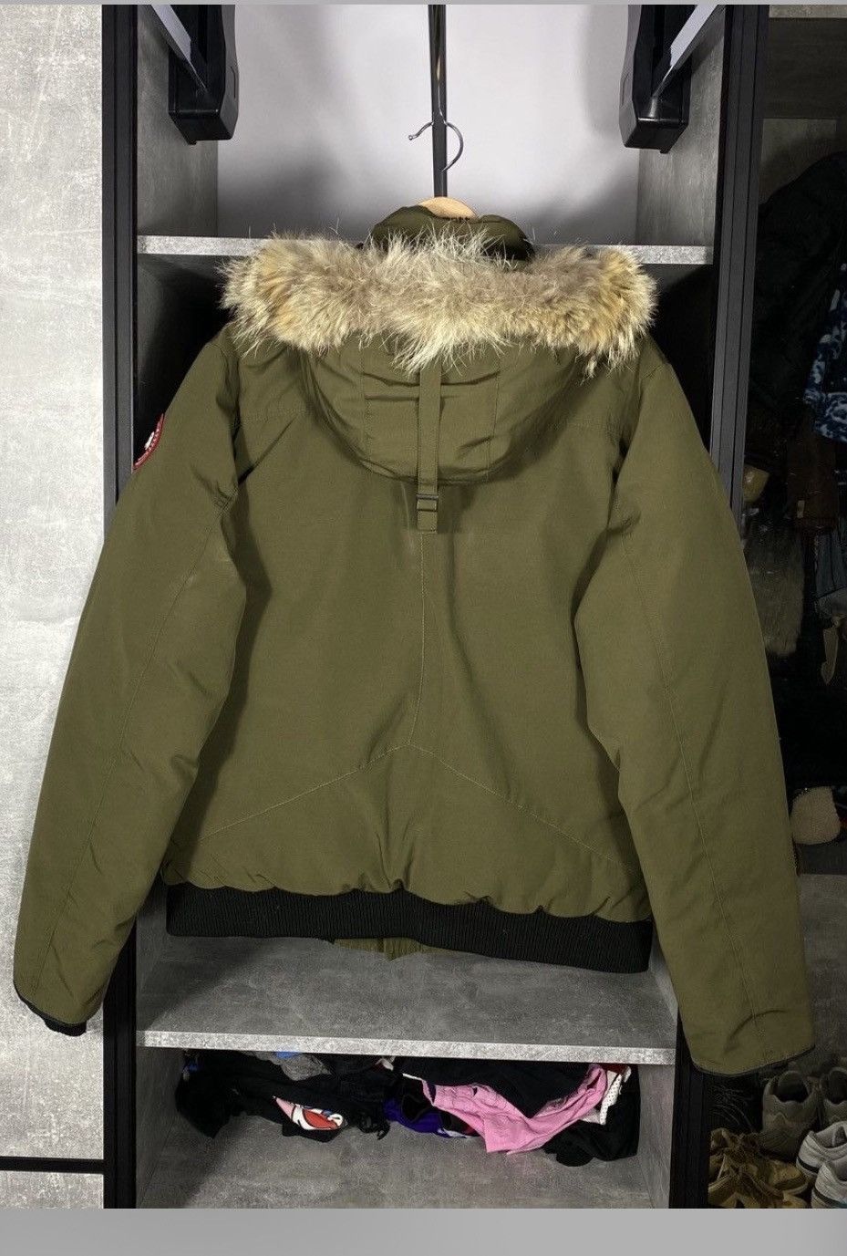 Canada Goose × Vintage CANADA GOOSE CHILLIWACK BOMBER STYLE DOWN PUFFER JACKET COAT Size US L / EU 52-54 / 3 - 6 Thumbnail