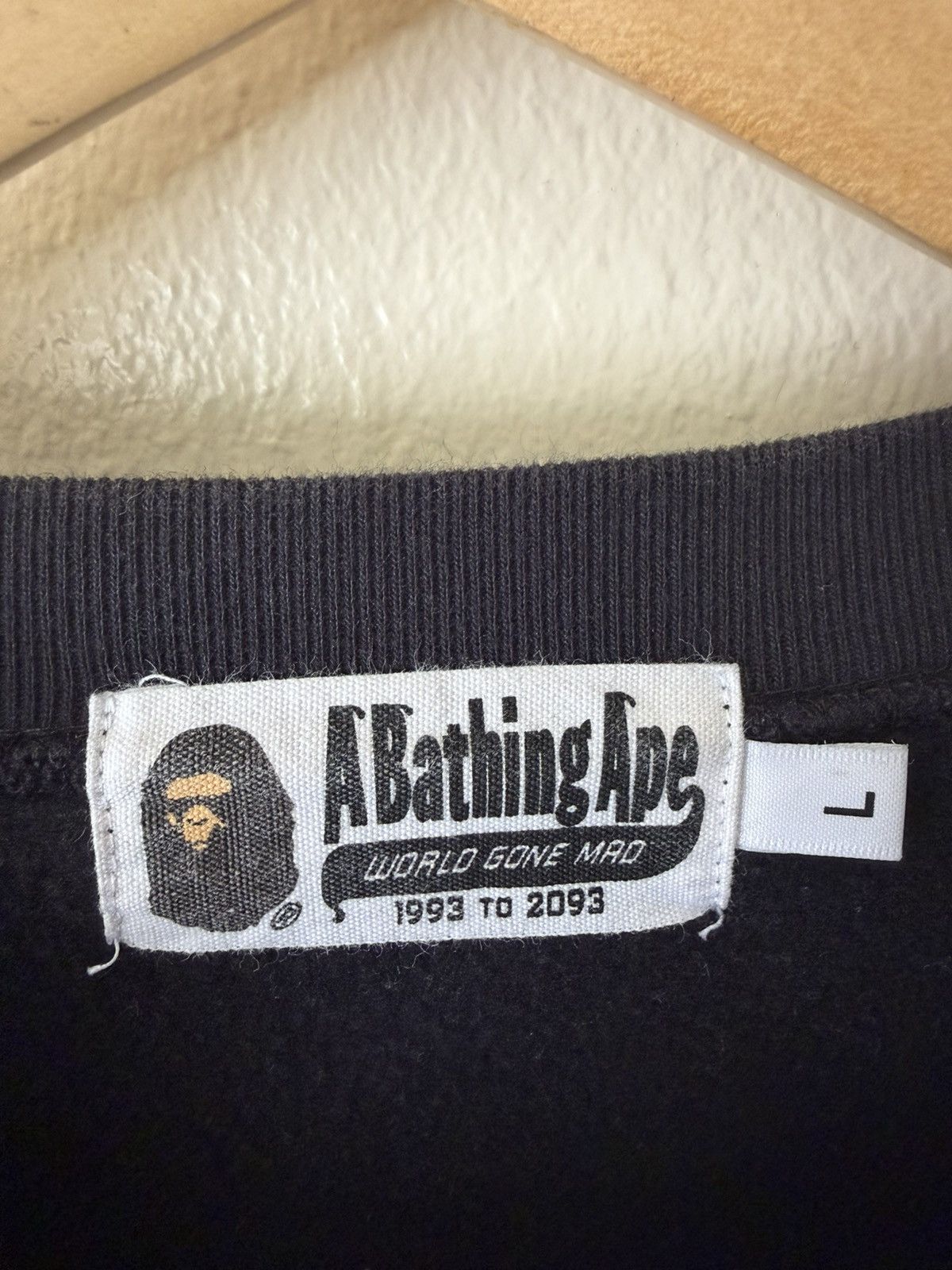 Bape Bape Premium Happy New Year Ape Head Logo Crewneck Size US M / EU 48-50 / 2 - 5 Thumbnail