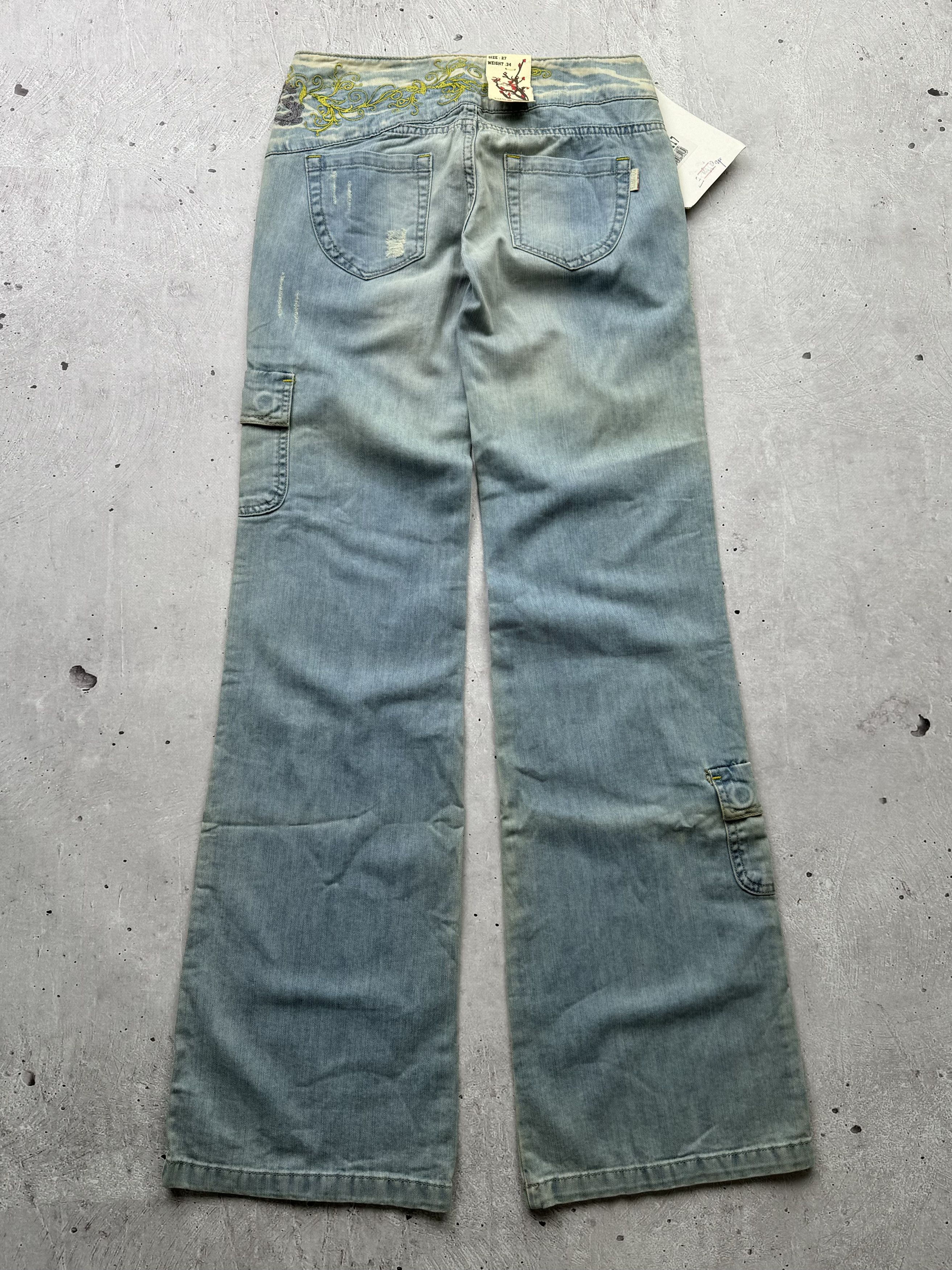 Vintage Vintage Flared Jeans Size 27" / US 4 / IT 40 - 5 Thumbnail