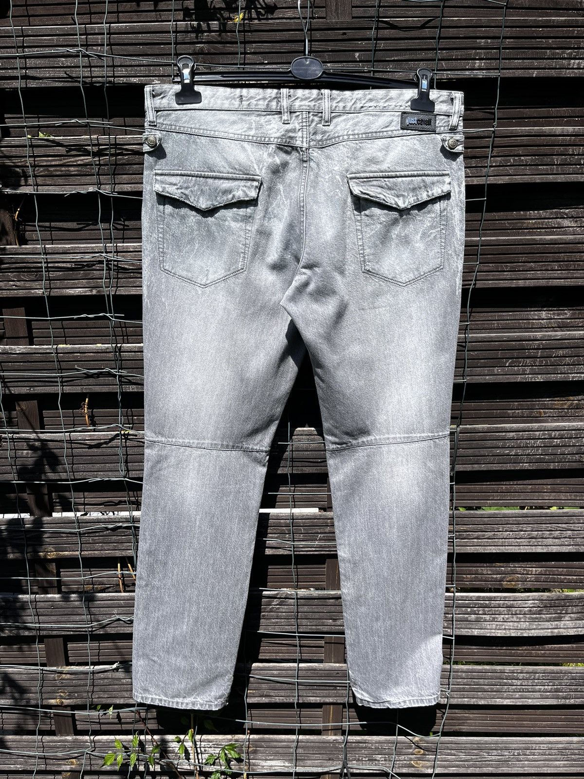 Just Cavalli × Roberto Cavalli 👖JUST CAVALLI LUXURY JEANS Y2K LOGO STREETWEAR ITALIAN DENIM Size US 36 / EU 52 - 19 Thumbnail