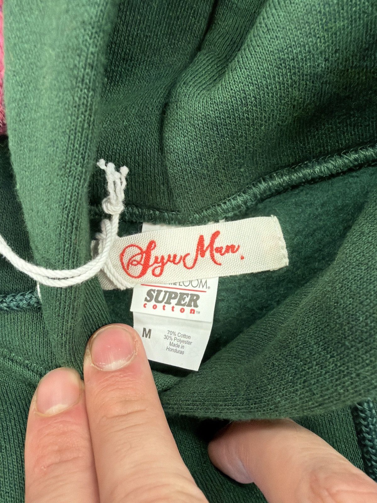 Other Syuman x Y.A.R.N hooded sweatshirt green crossed Size US M / EU 48-50 / 2 - 4 Thumbnail