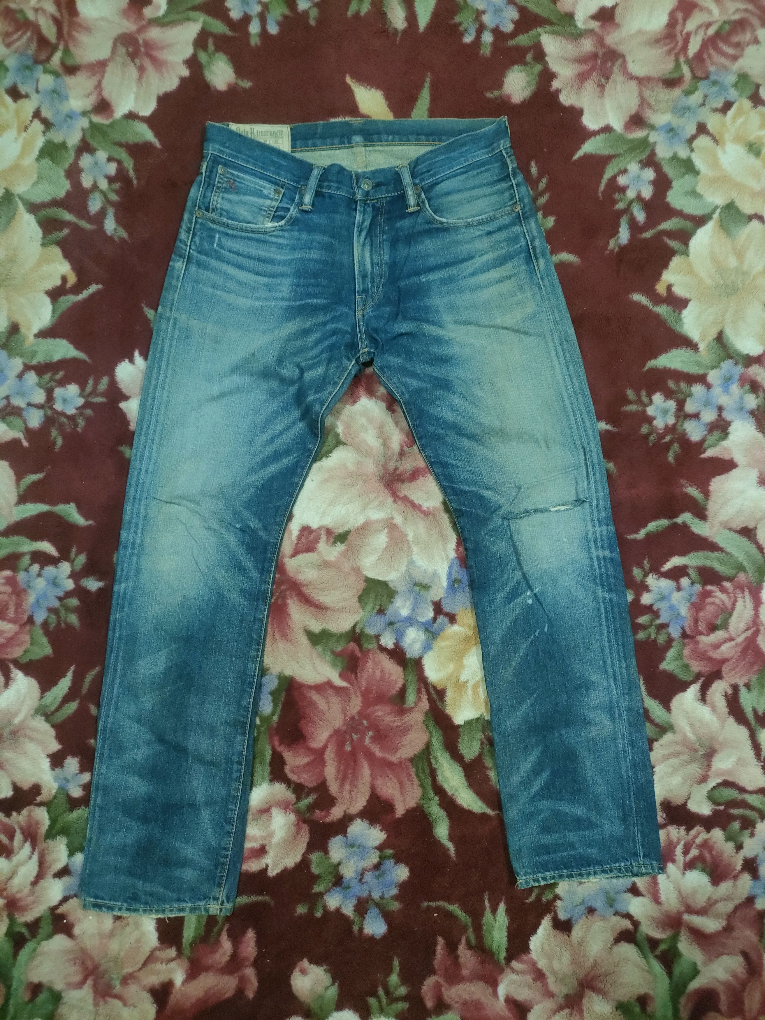Polo Ralph Lauren Polo Ralph Lauren Distressed Jeans Size US 32 / EU 48 - 1 Thumbnail