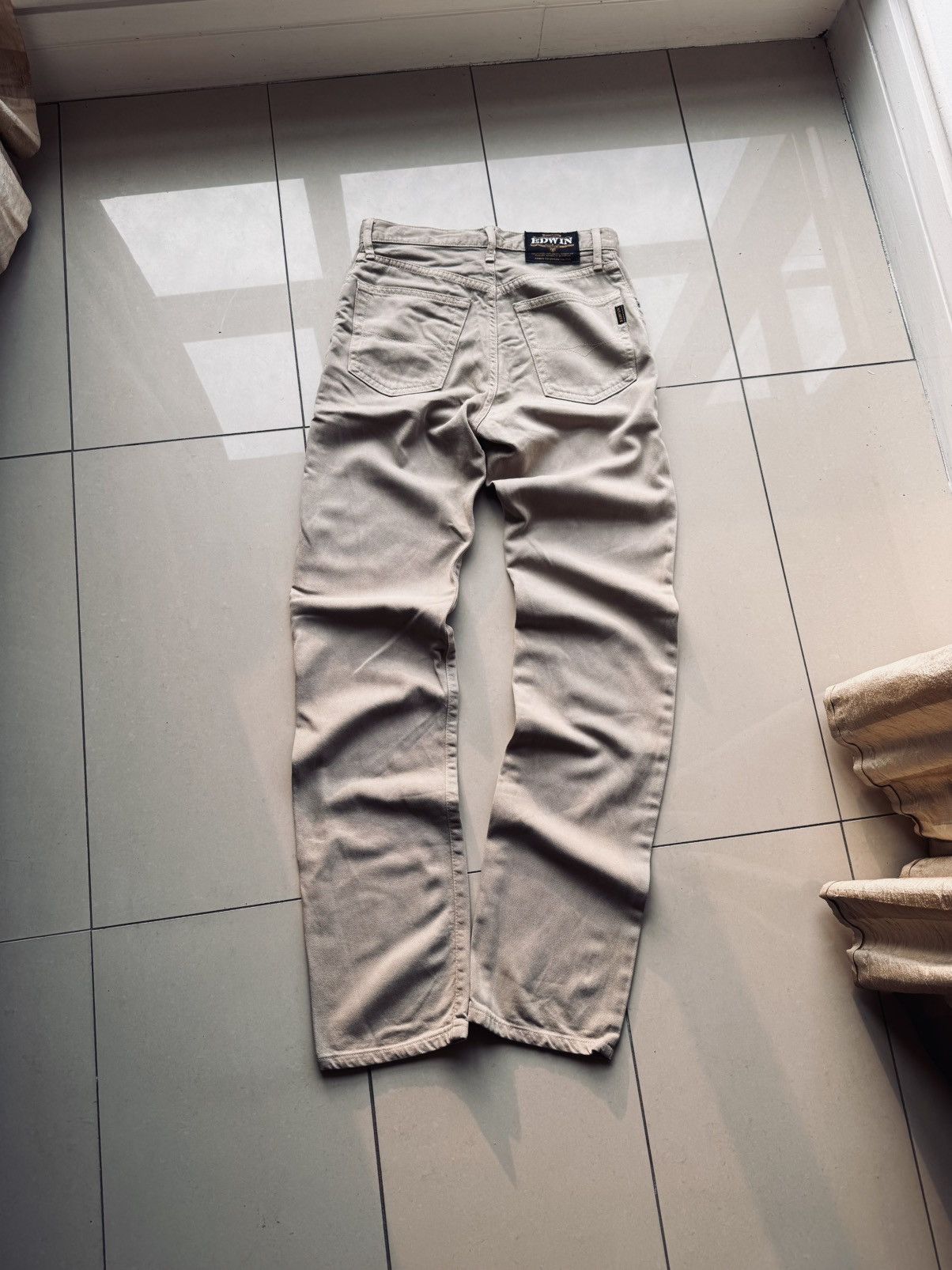 Edwin Vintage Beige Edwin Japanese Denim Pants Size US 30 / EU 46 - 2 Thumbnail