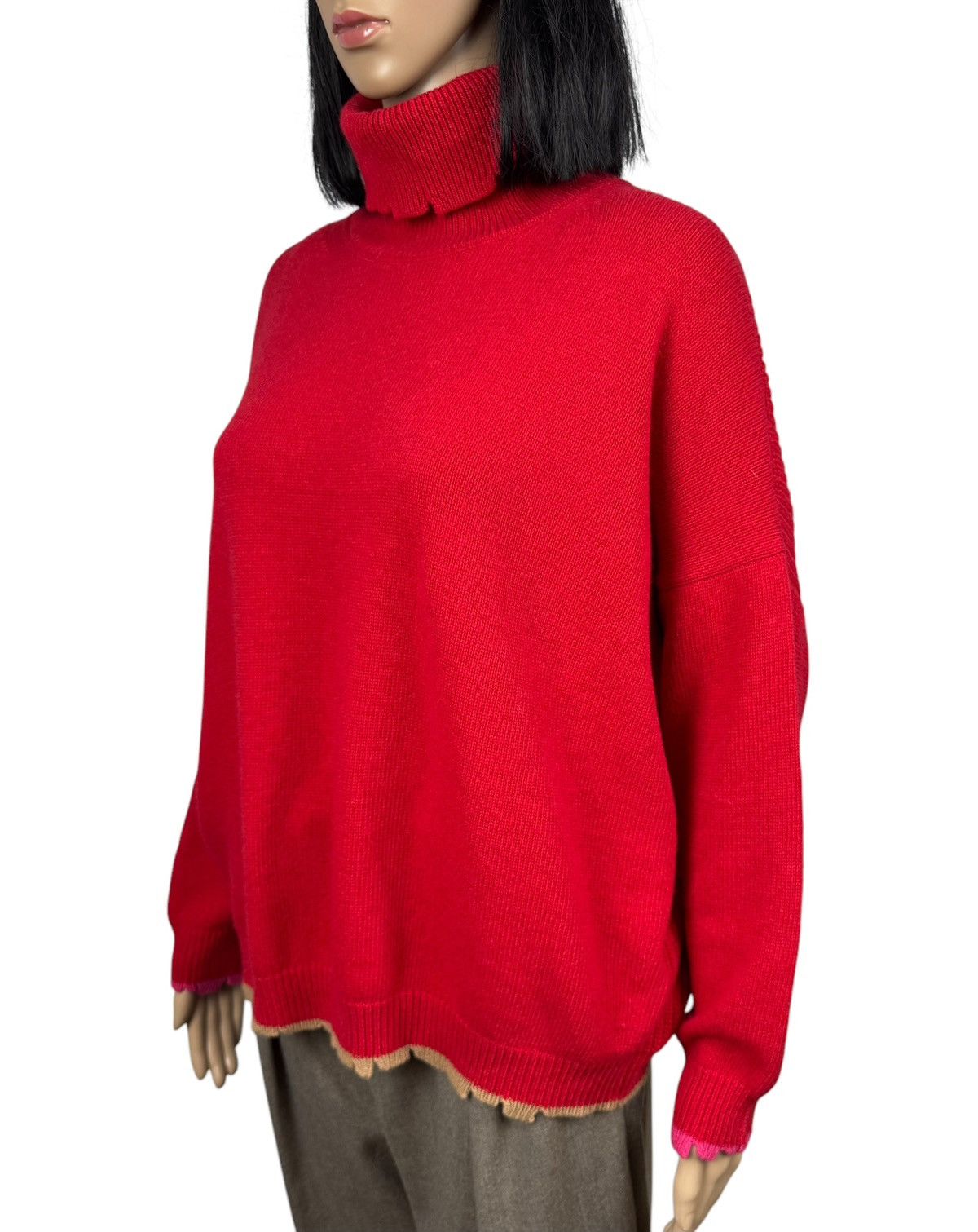 Other Semicouture Wool-Viscose Turtleneck Sweater Decorated size L Size L / US 10 / IT 46 - 5 Thumbnail