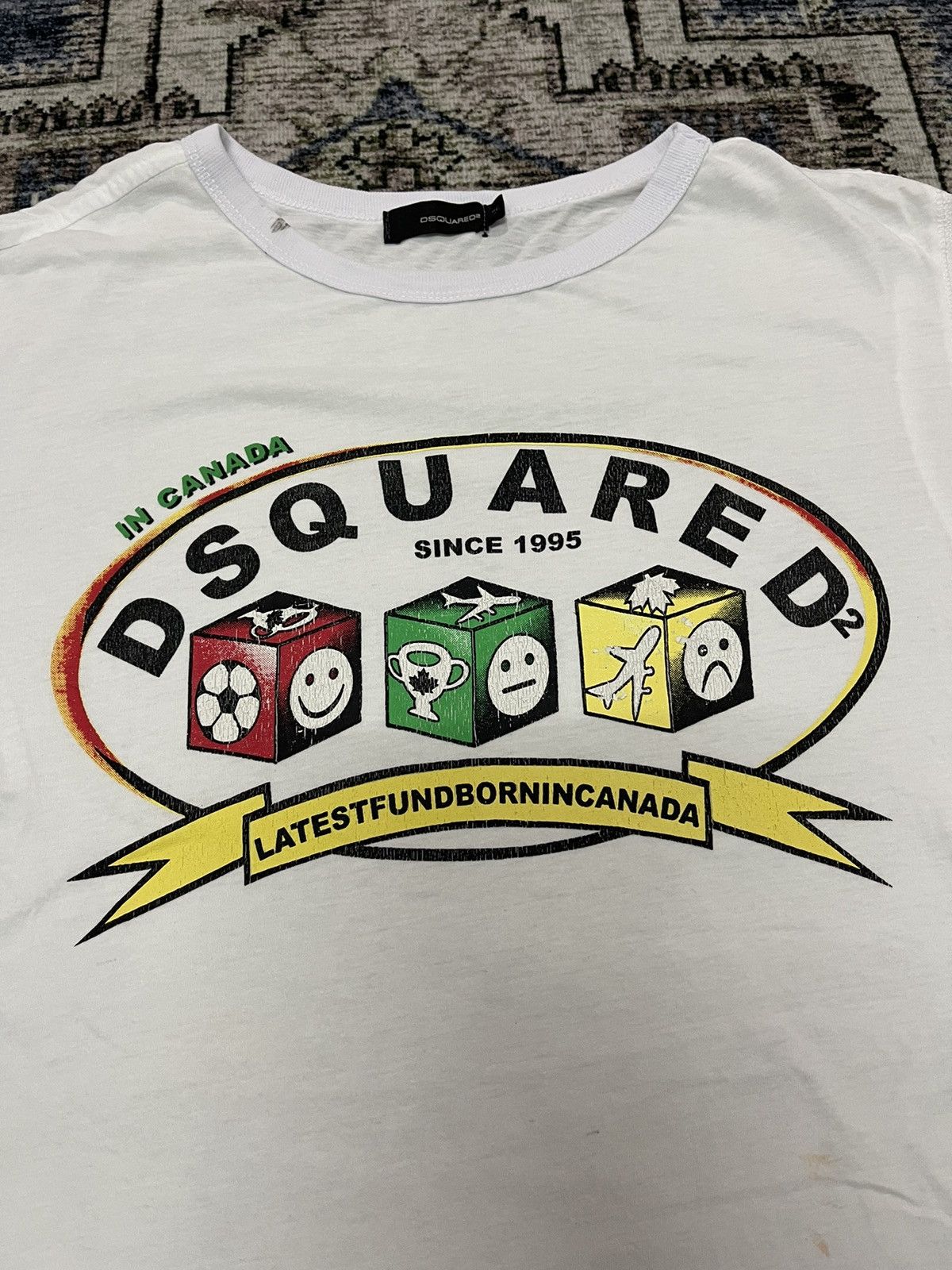 Dsquared2 VINTAGE DSQUARED2 TEE VERY RARE Size US M / EU 48-50 / 2 - 2 Thumbnail