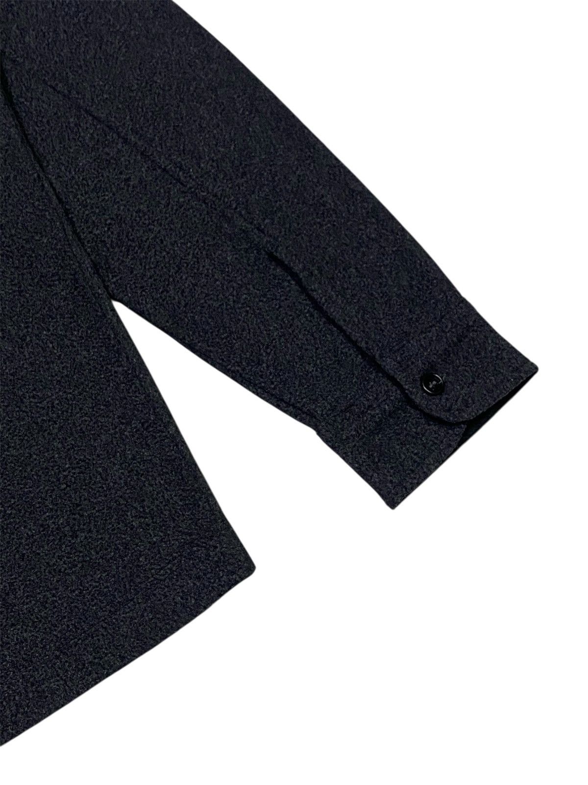 Prada Vintage Prada Fleece Double Pocket Button Ups Shirt Size US L / EU 52-54 / 3 - 15 Thumbnail
