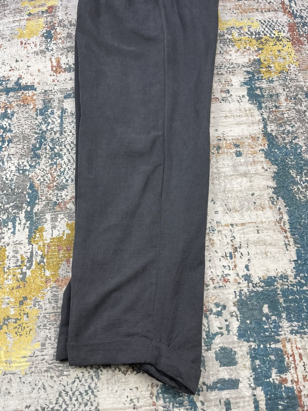 Tete Homme Vintage Tete Homme Katoh Kazutaka Rayon Wide Pants Size US 28 / EU 44 - 6 Thumbnail
