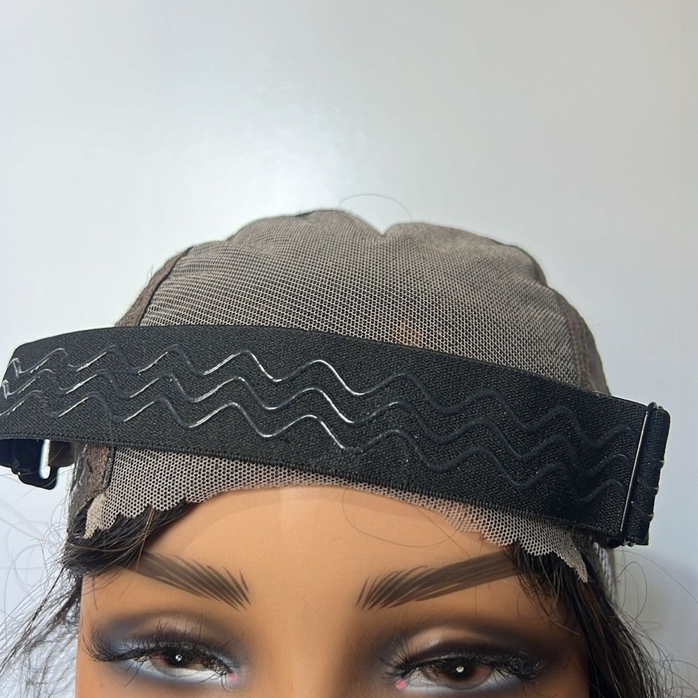 Other 25 In Glueless Wavy 100% Human hair 6x6 Front Closure Lace Size ONE SIZE - 6 Thumbnail