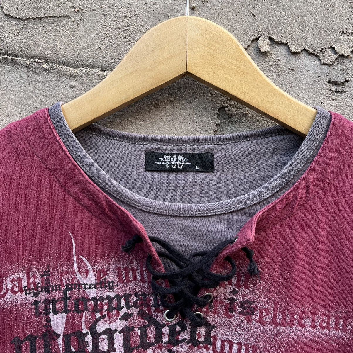 Japanese Brand Y2K punk poem lace up Size US M / EU 48-50 / 2 - 4 Thumbnail